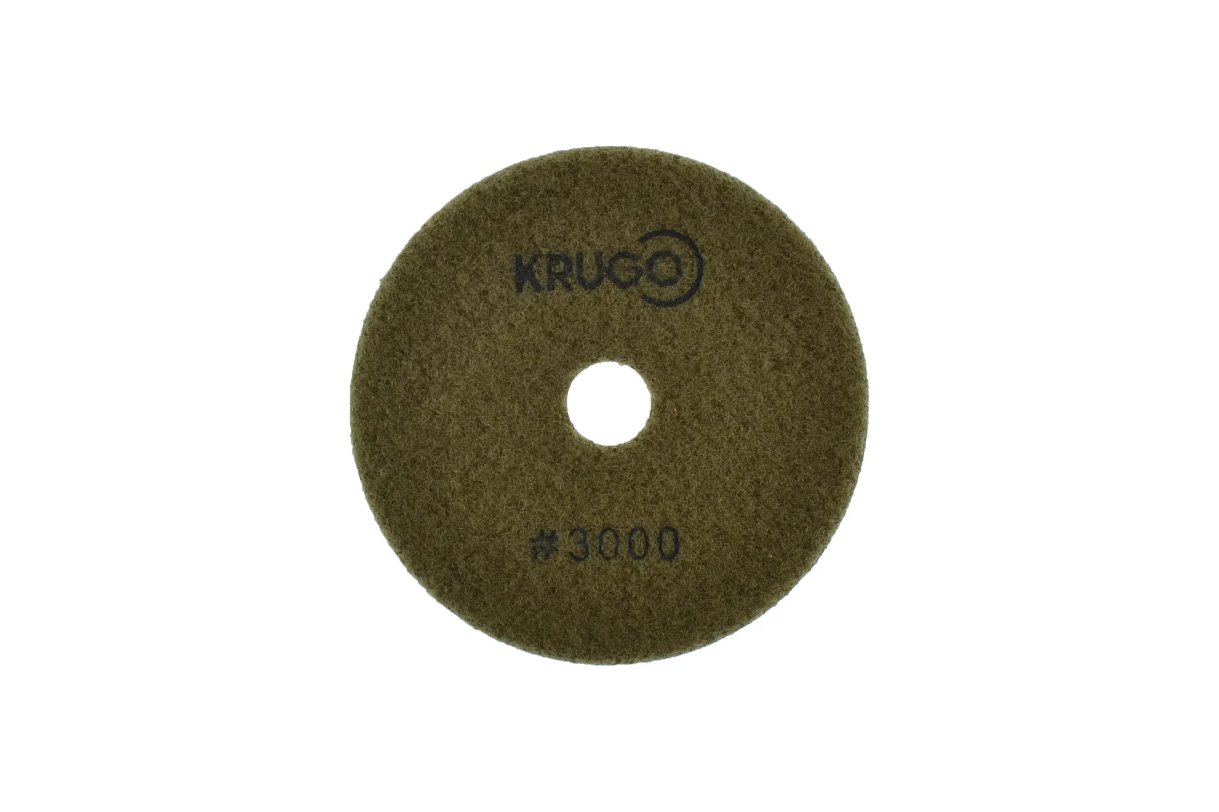 Алмазный гибкий шлифовальный круг (черепашка), 100 мм, Р3000, сухой KRUGO PPD043000