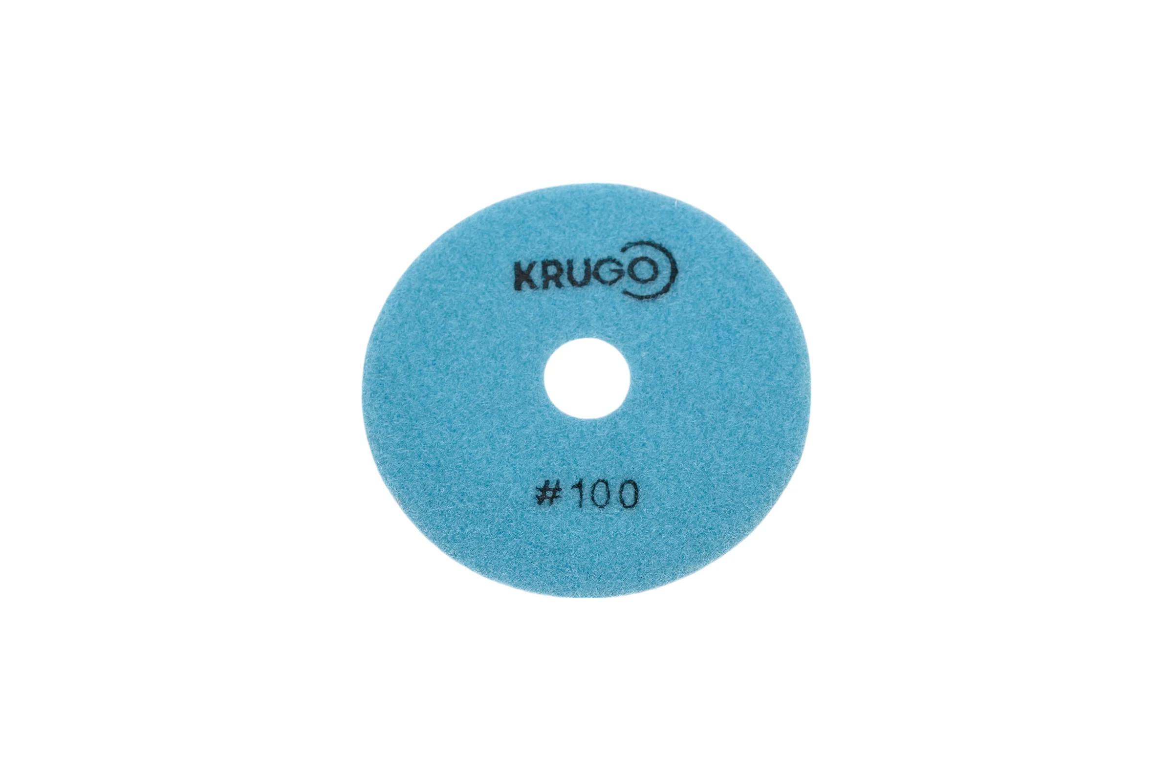 Алмазный гибкий шлифовальный круг (черепашка), 100 мм, Р100, мокрый KRUGO PPW040100