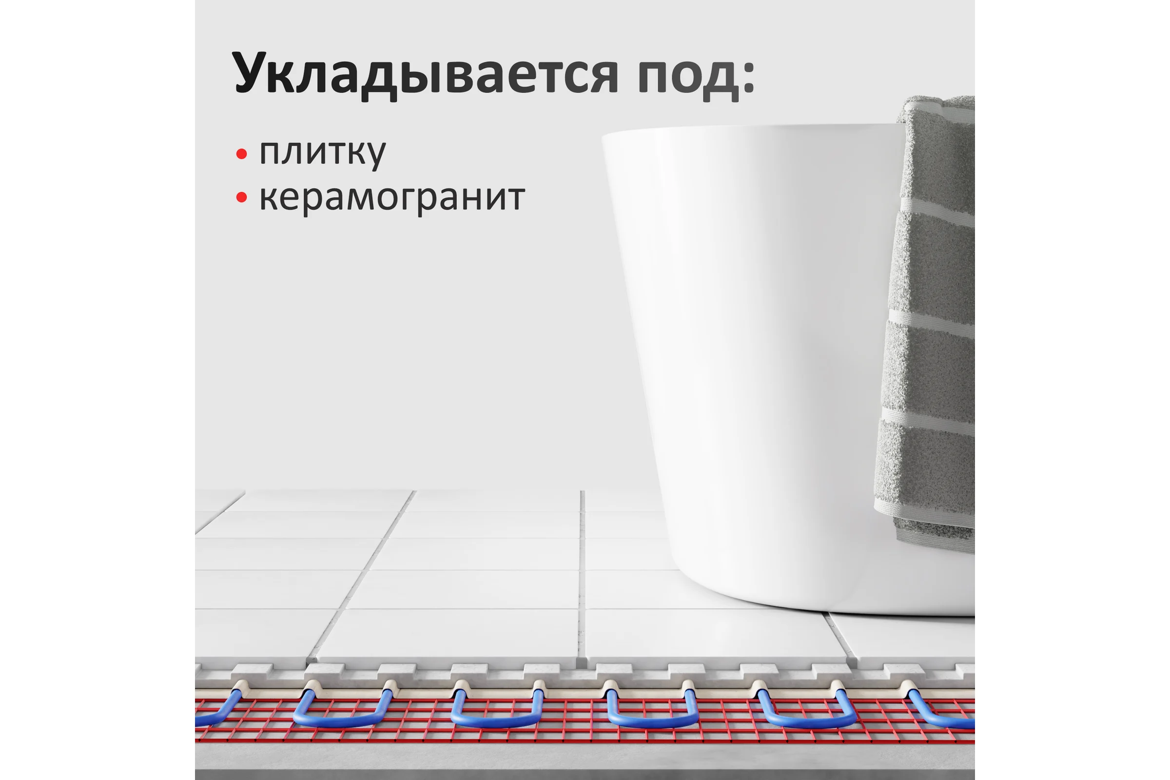 Мат нагревательный AlfaOpt AlfaMat-150 (1,0 м²) AM150-01-0