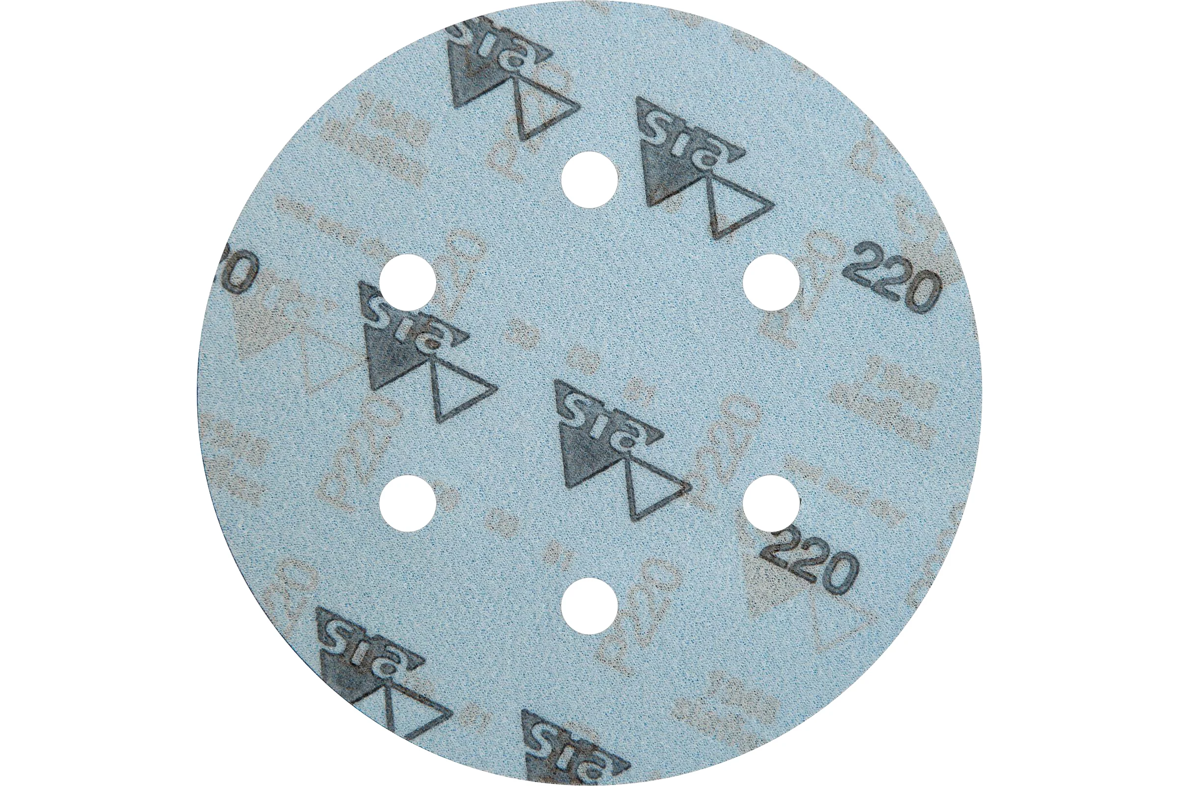 Круг шлифовальный на липучке siaflex 1948 (5+1 шт; 150 мм; 6 отверстий; P220) sia Abrasives sf6-150-6-220