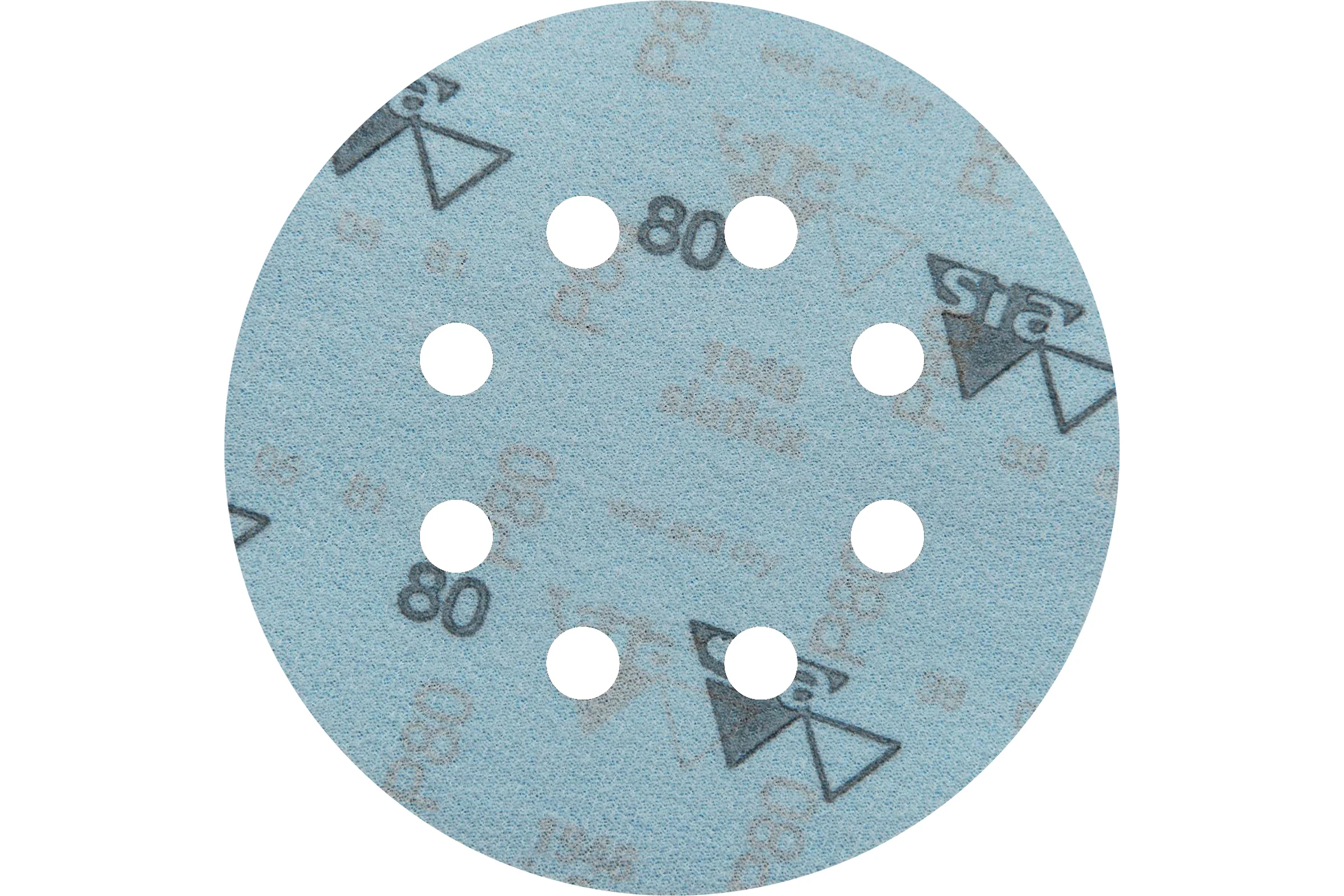 Круг шлифовальный на липучке siaflex 1948 (5+1 шт; 125 мм; 8 отверстий; P80) sia Abrasives sf6-125-8-080