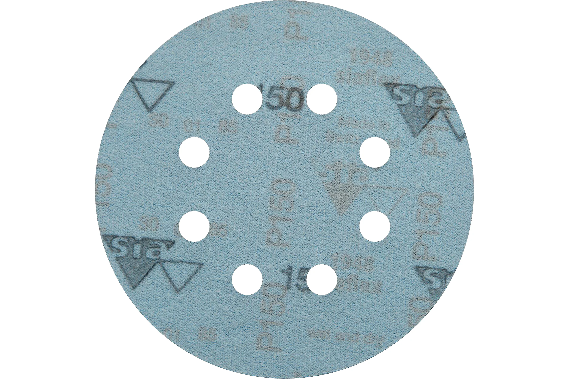 Круг шлифовальный на липучке siaflex 1948 (5+1 шт; 125 мм; 8 отверстий; P150) sia Abrasives sf6-125-8-150