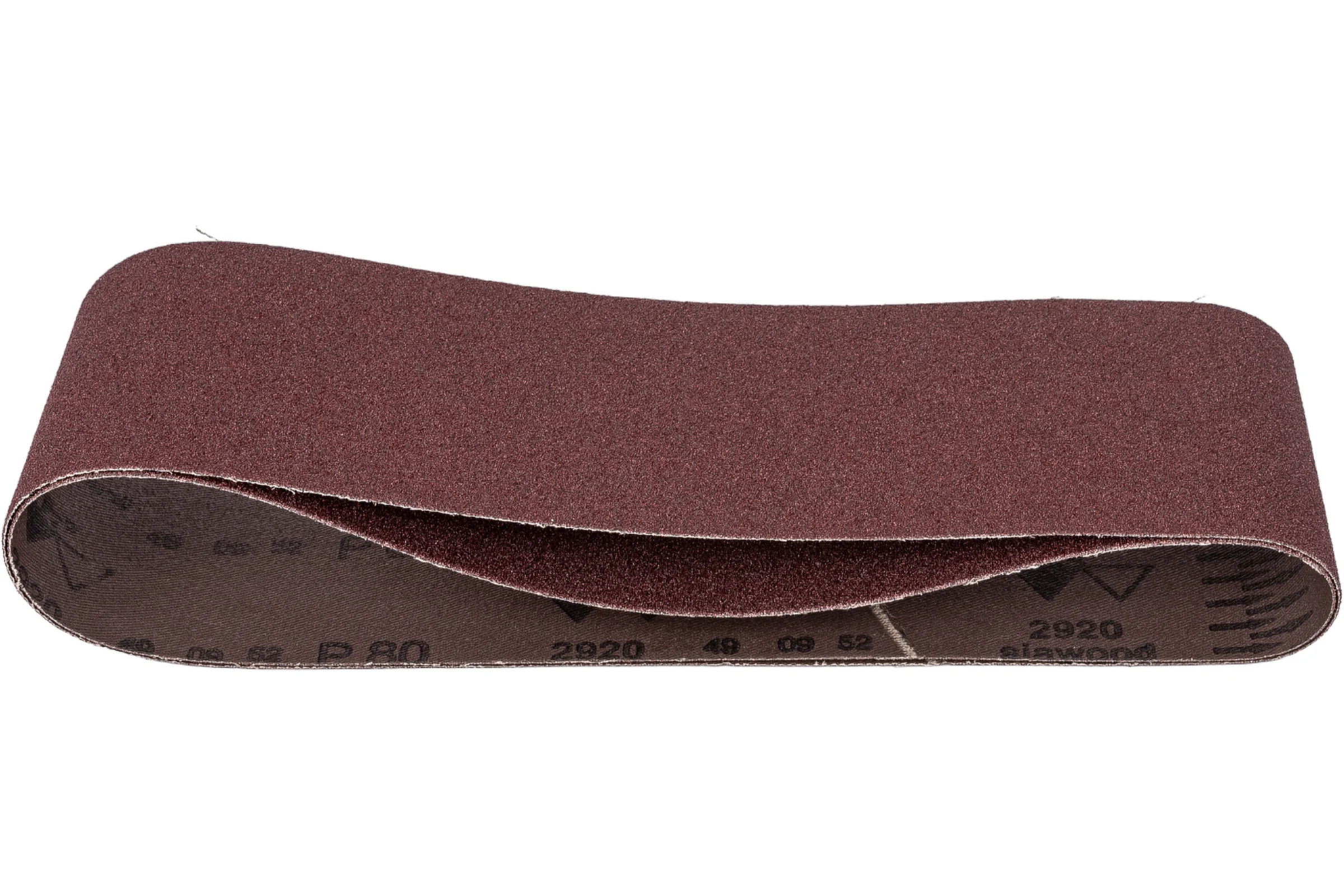 Лента шлифовальная бесконечная 2920 siawood (2 шт; 75х533 мм; Р80) sia Abrasives sw533-080