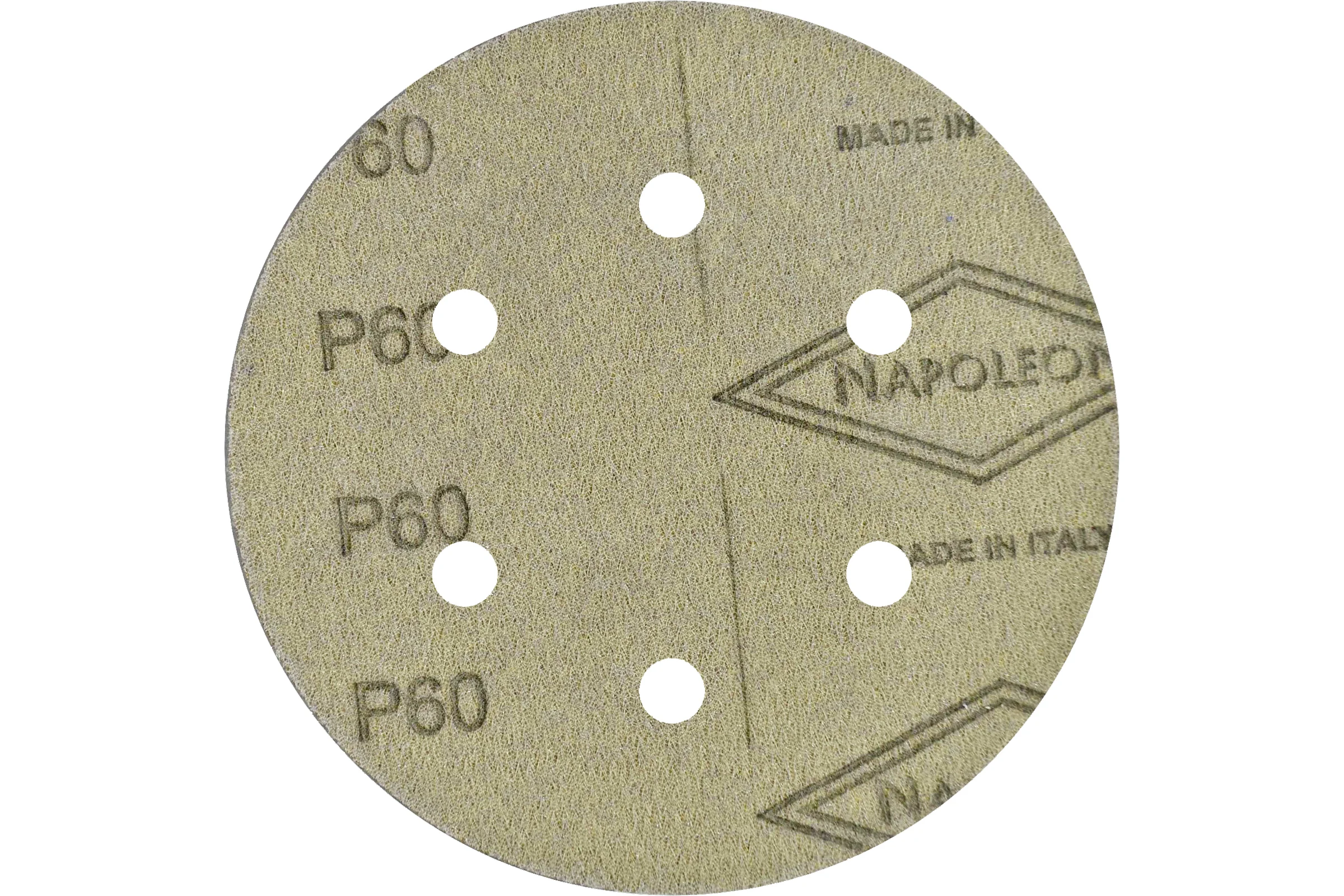 Круг шлифовальный на липучке PAPER GOLD (5 шт; 150 мм; 6 отверстий; P60) NAPOLEON npg5-150-6-060