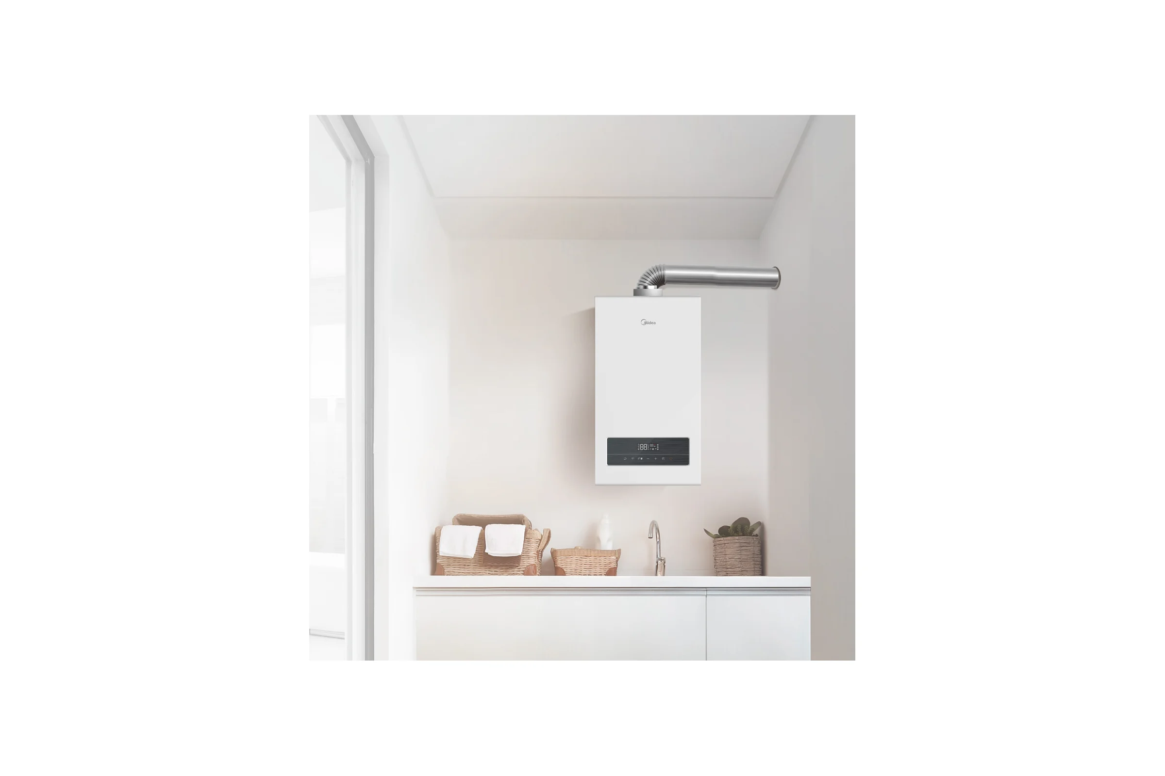 Котел газовый настенный двухконтурный Midea NEMAN MGB-13-2F