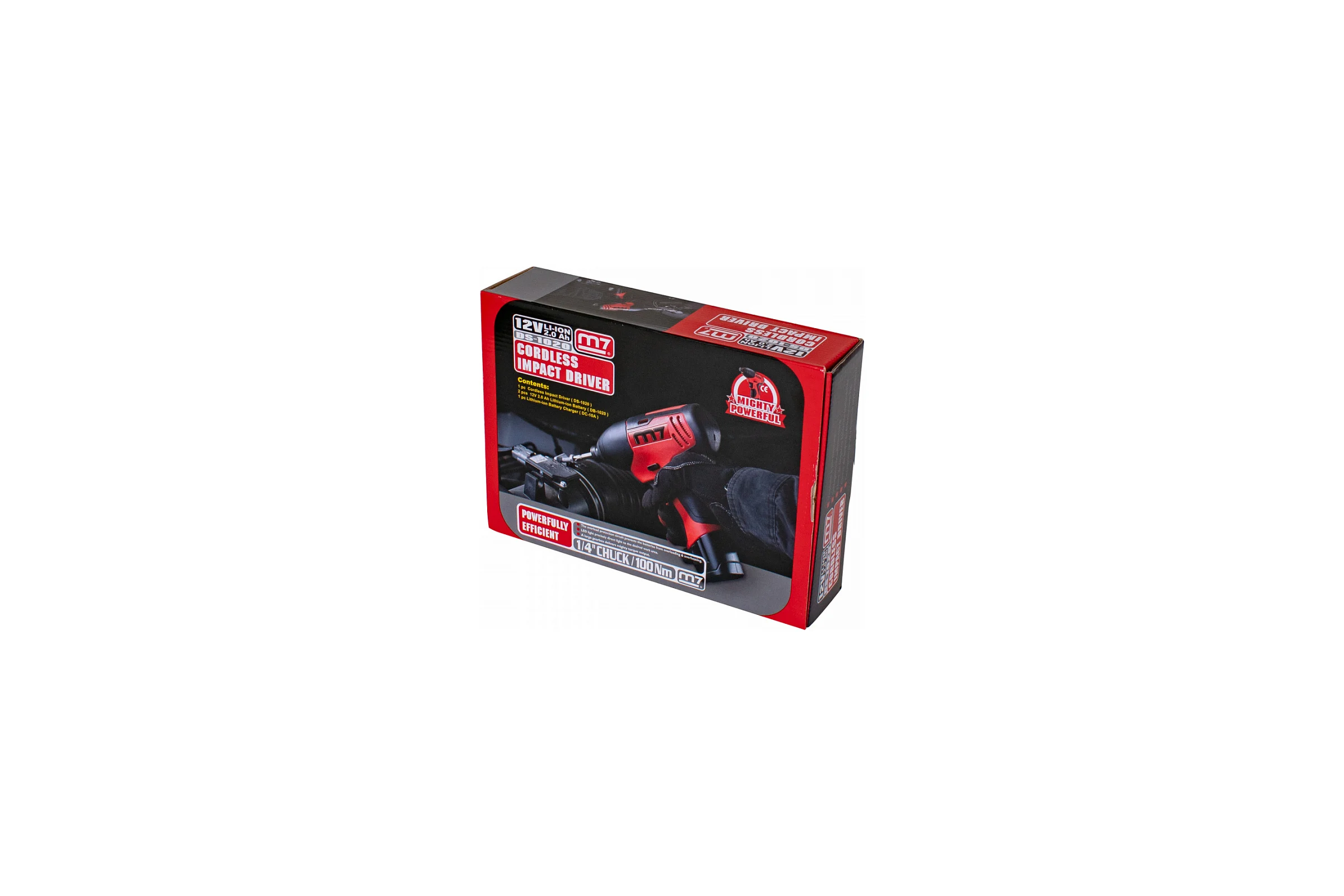 Аккумуляторный ударный шуруповерт MIGHTY SEVEN DS-10202