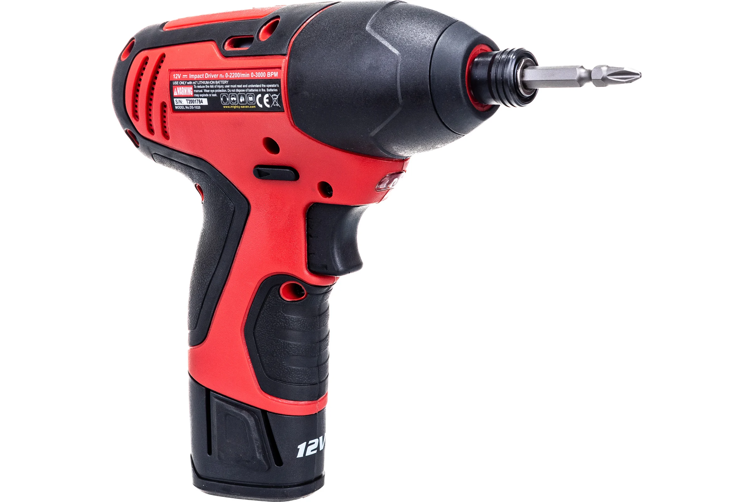 Аккумуляторный ударный шуруповерт MIGHTY SEVEN DS-10202