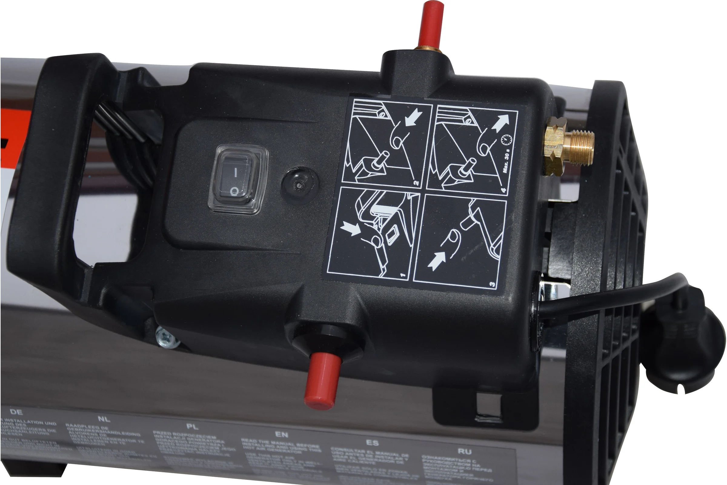 Газовый теплогенератор ELMOS GH-12 11kW e70 319