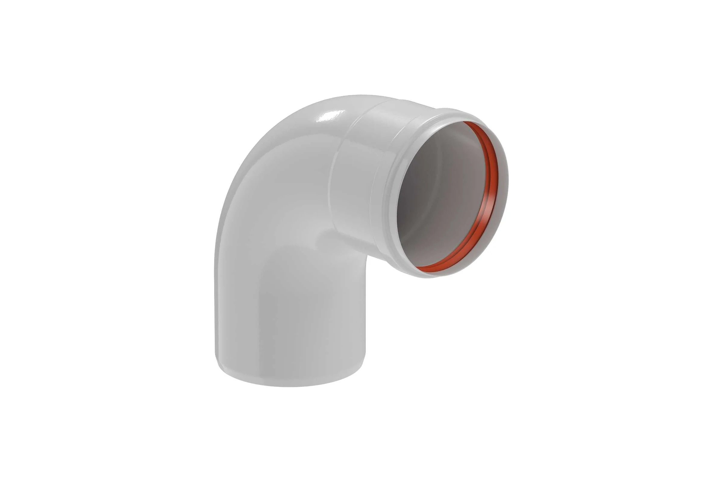 Отвод KRATS D 80 угол 90гр. M/F (мама/папа) PK80-90L/PK80-90
