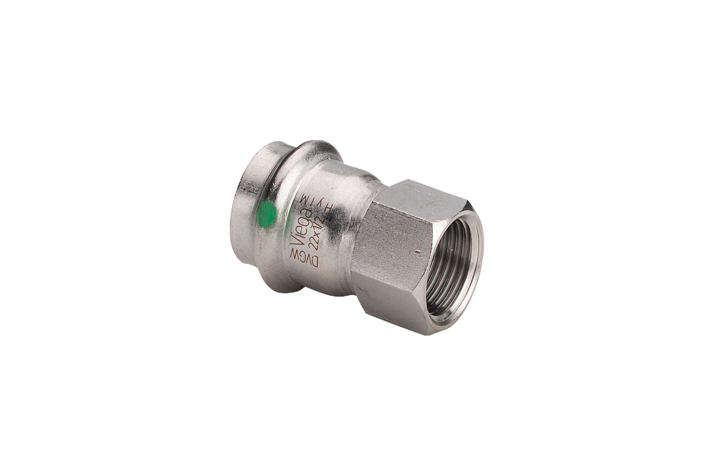 Переход Viega BP 54х2" Sanpress Inox с SC-Contur, нержавеющая сталь 436681