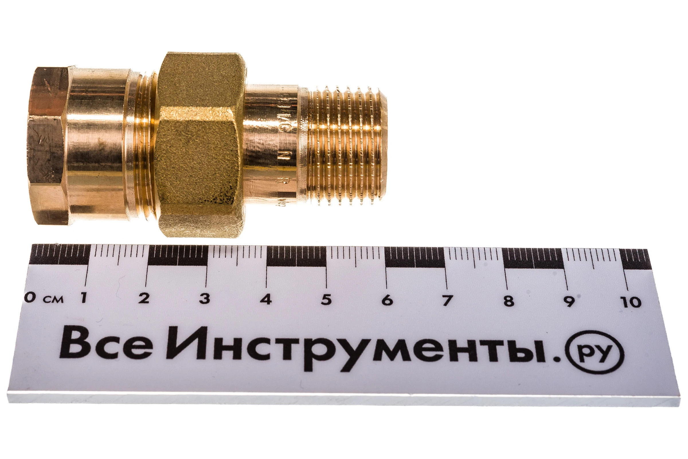 Разъёмное соединение Viega 1/2" ВР-НР, бронза 271374