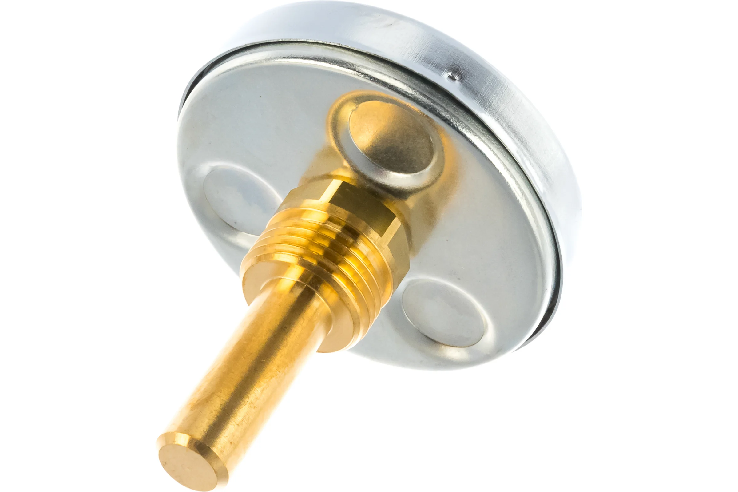 Термометр биметаллический F+R801 OR 63mm 0-160C, гильза 50 мм Watts 10005806