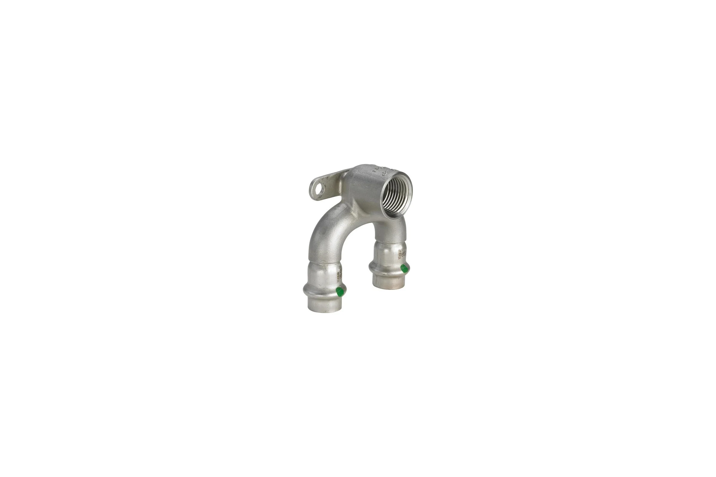 Водорозетка Viega Sanpress Inox, с SC-Contur, нержавеющая сталь, 15х1/2" 693718