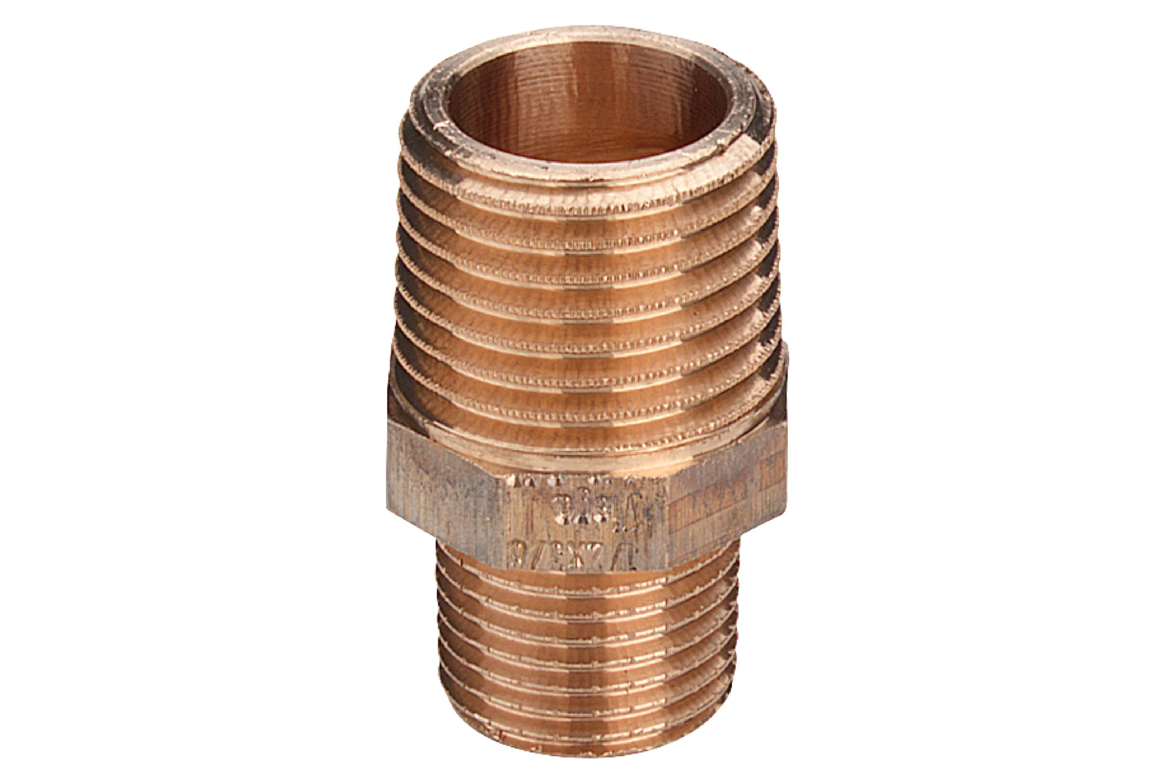 Ниппель Viega НН, 1 1/2", 1 1/4", бронза, редукционный 269159