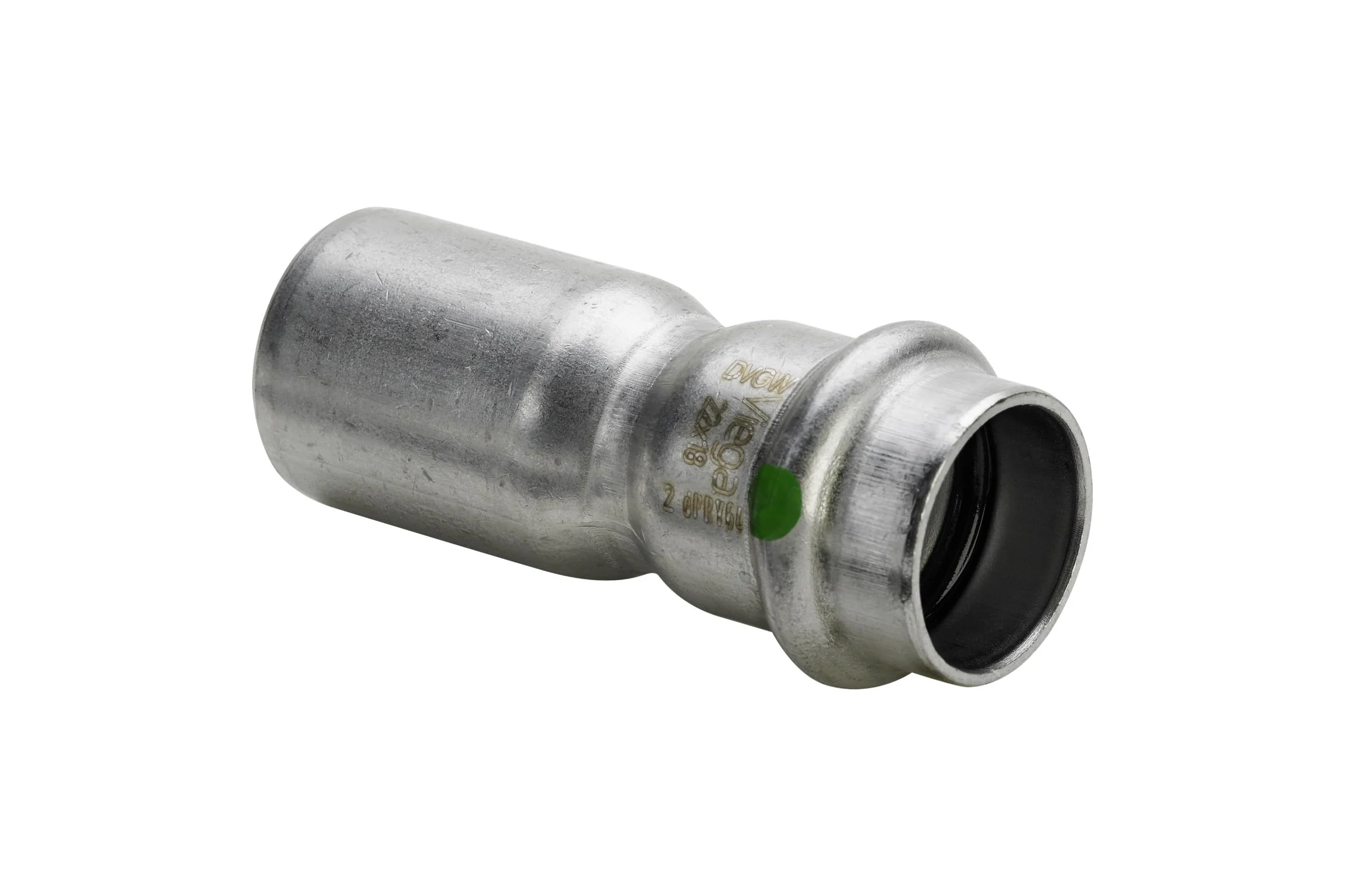 Редукционная вставка Viega Sanpress Inox, с SC-Contur, нержавеющая сталь, 42х28 мм 436322
