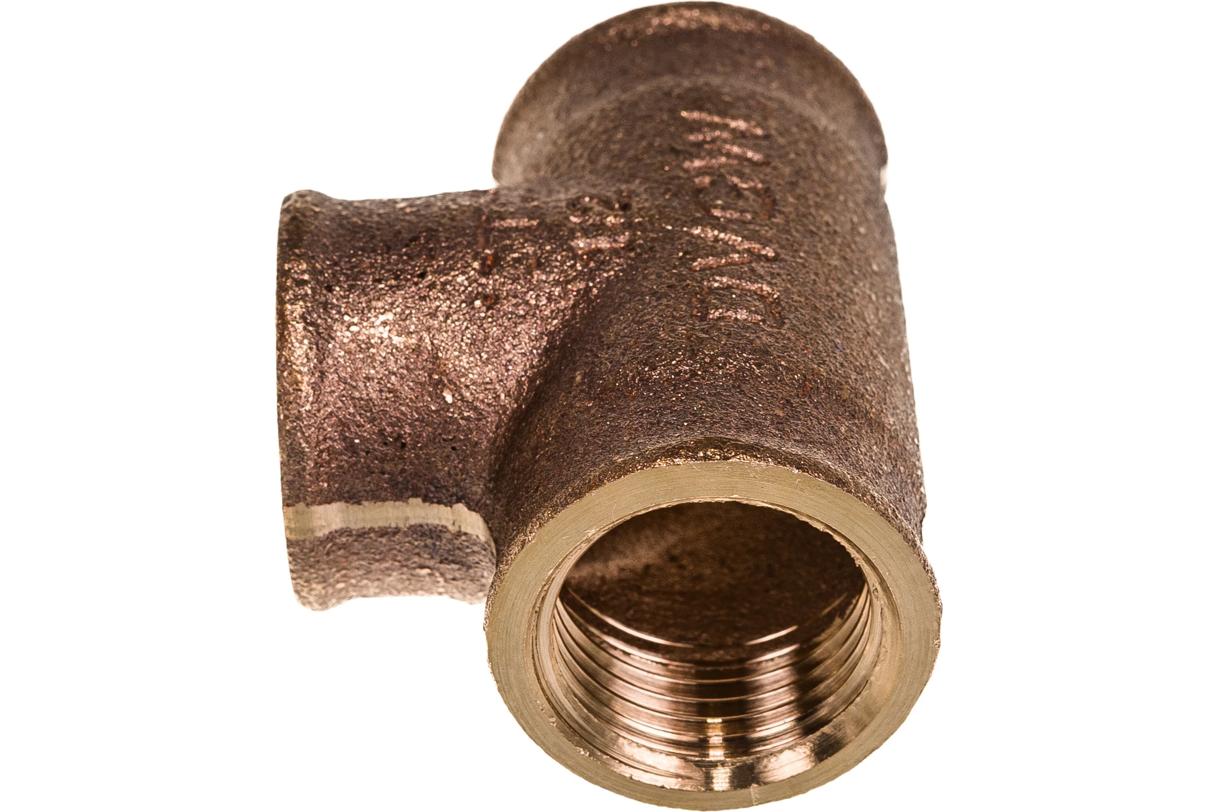 Тройник Viega, ВВВ, 1/2", 1/2", 1/2", бронза RX, равнопроходной 264222