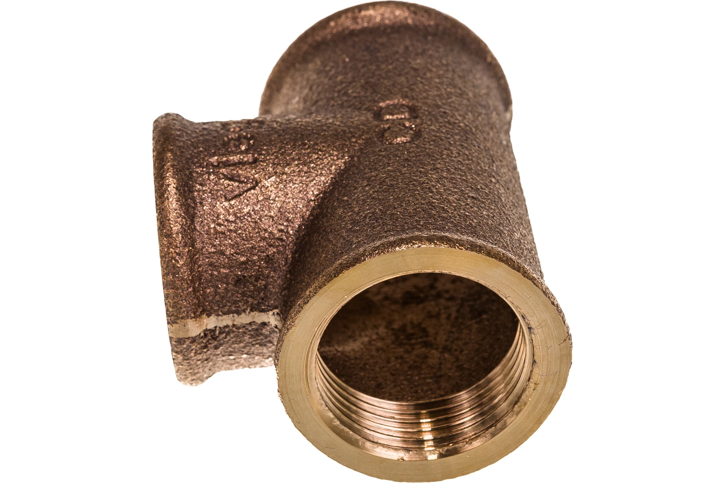 Тройник Viega, ВВВ, 3/4", 3/4", 3/4", бронза RX, равнопроходной 264246