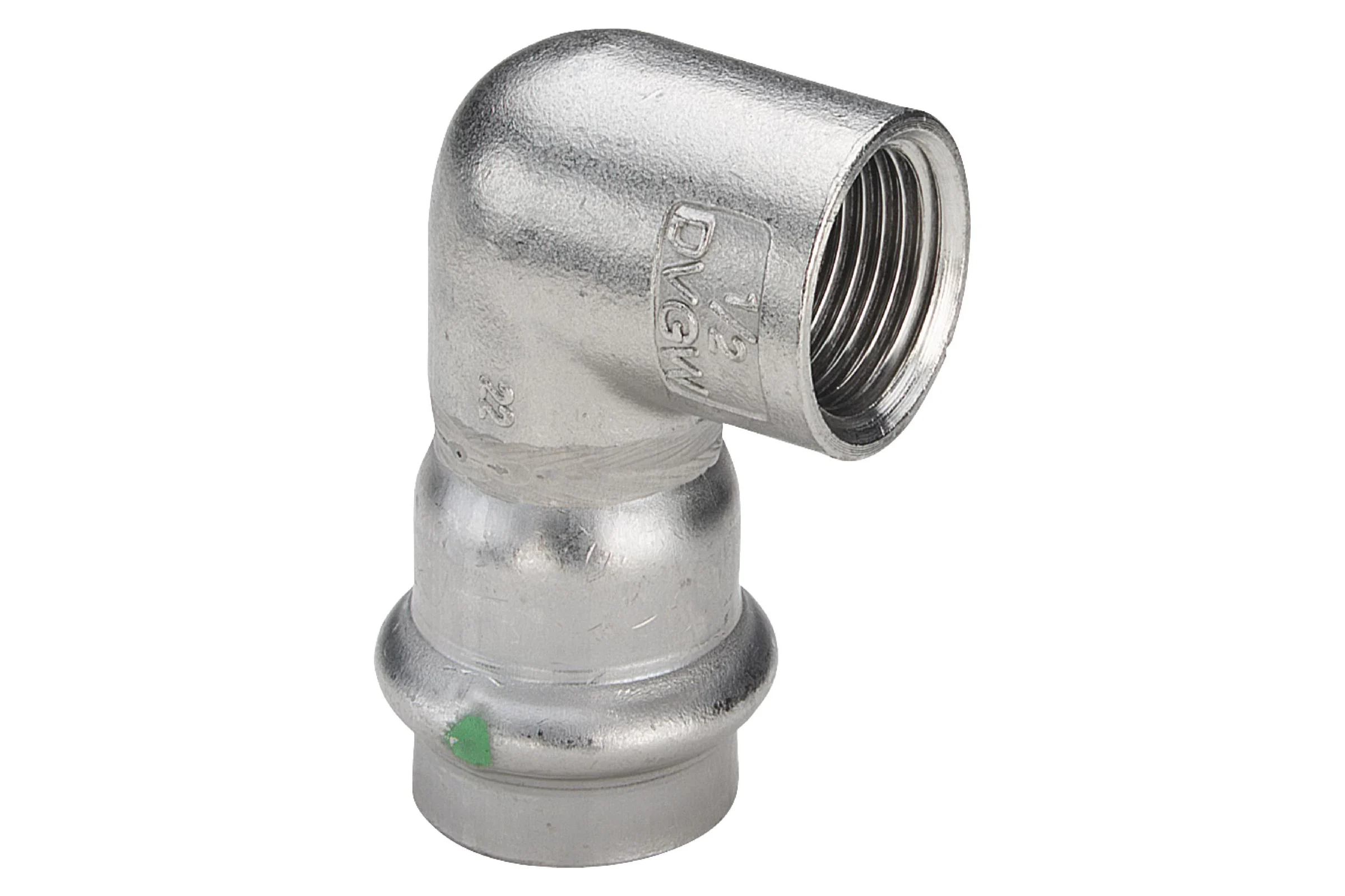 Угловой переход Viega BP 90 Sanpress Inox, c SC-Contur, 15x3/4" 436988