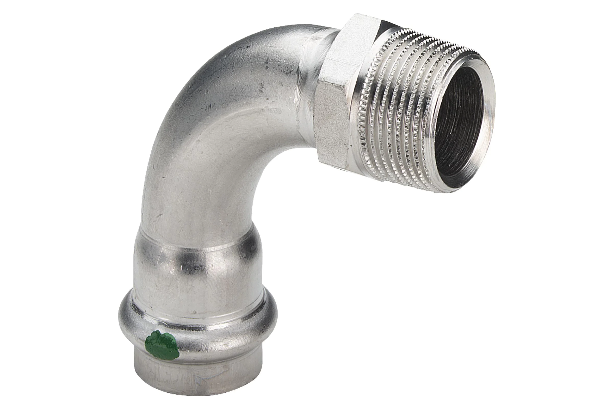 Угловой переход Viega НP 90 Sanpress Inox, c SC-Contur, 18x3/4" 436919