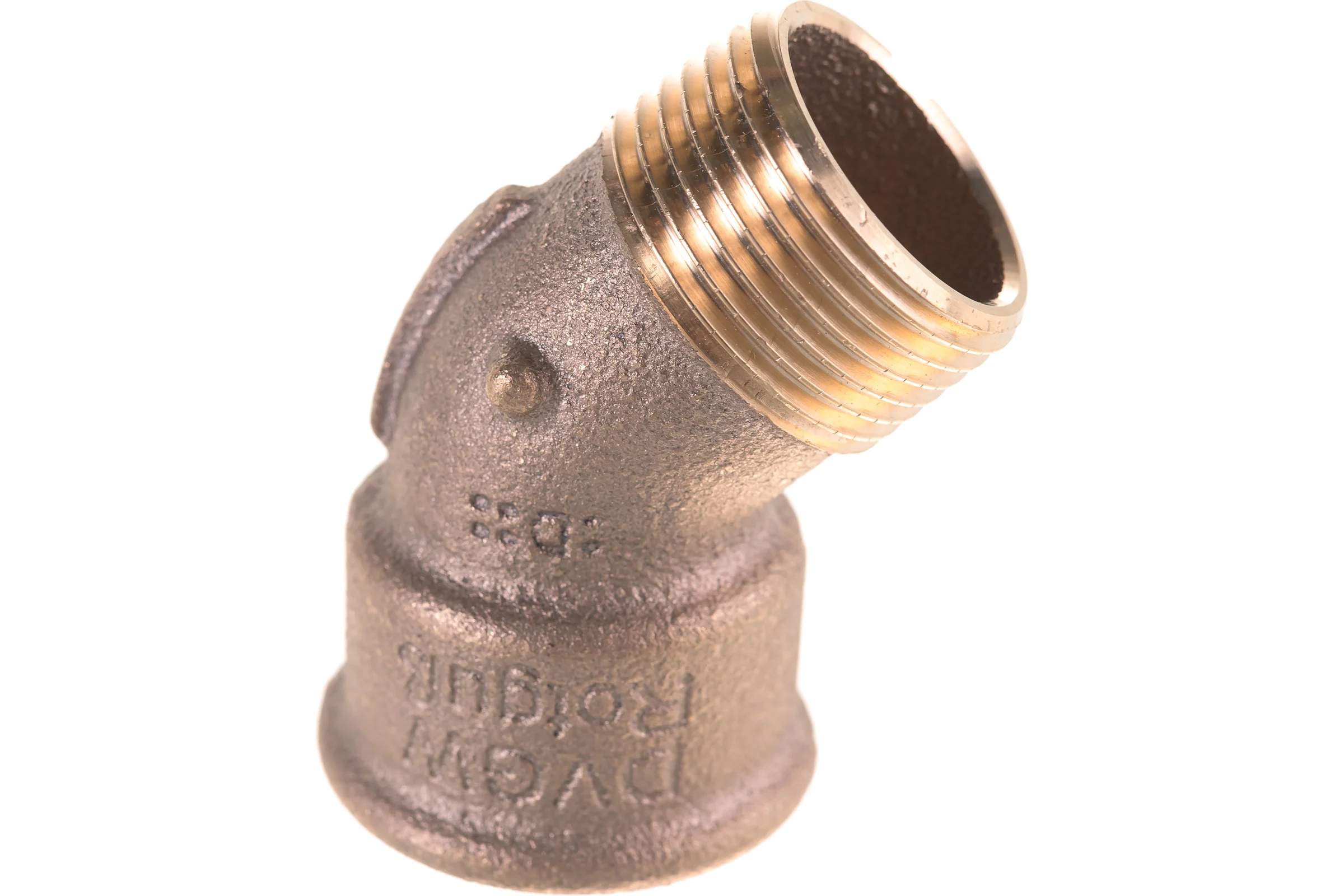 Угольник Viega 45, НВ, 1", бронза RX 264161