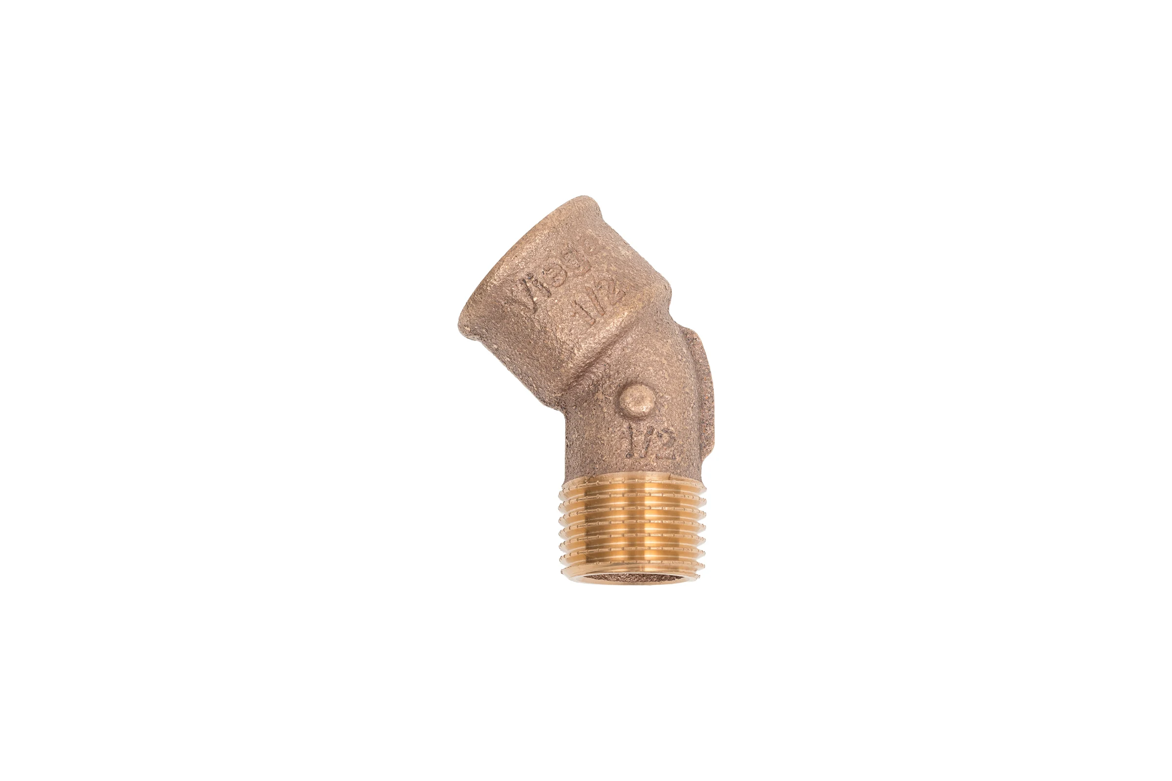 Угольник Viega 45, НВ, 1/2", бронза RX 264208