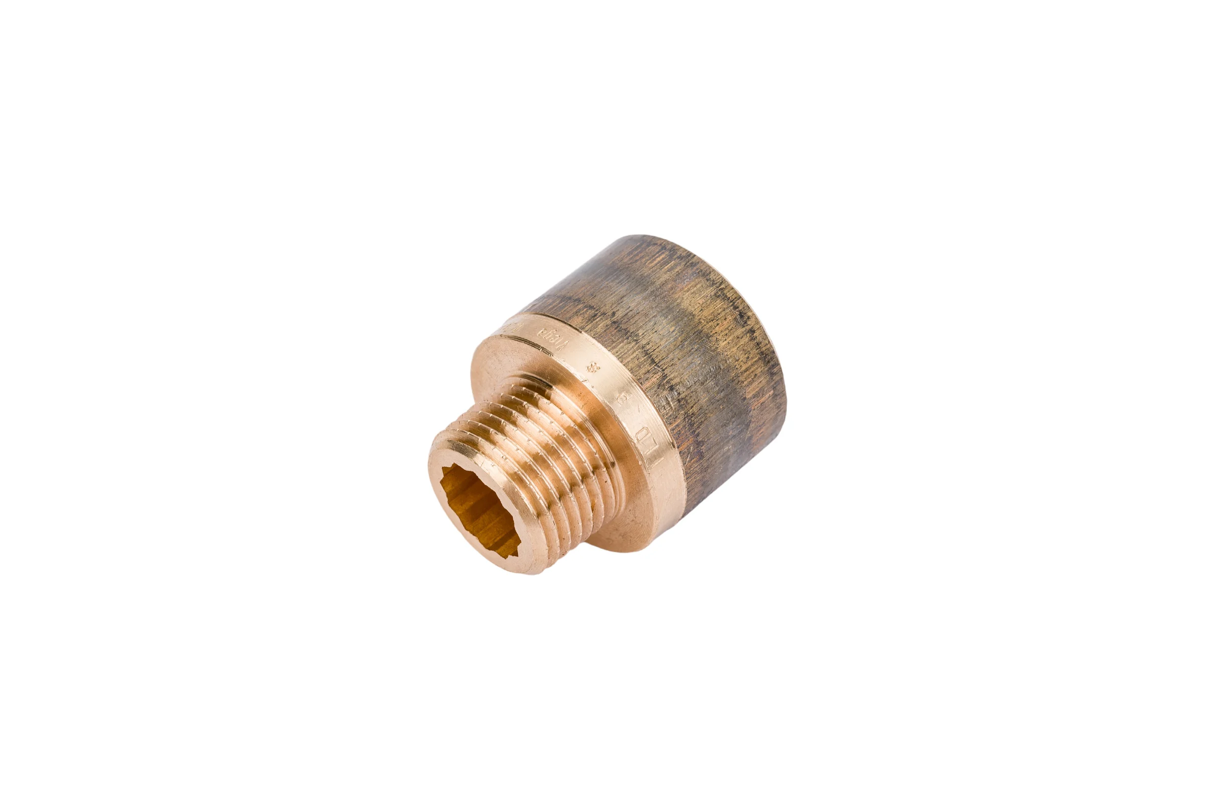 Переходник Viega, НВ, 1/2", 3/4", бронза RX 320423