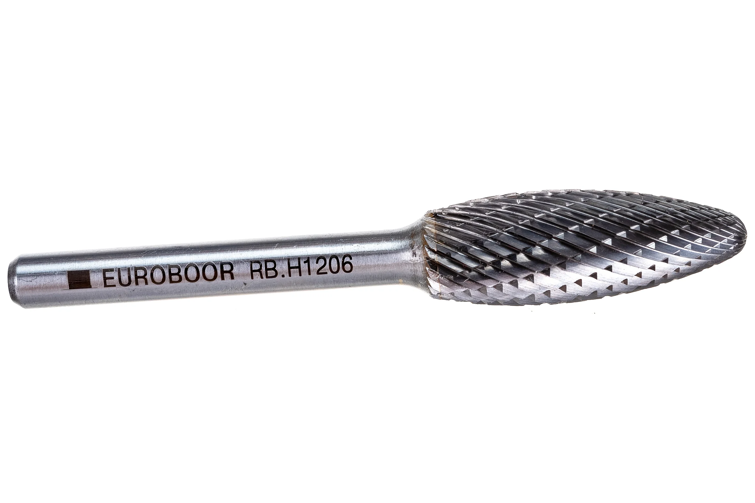 Борфреза твердосплавная тип H (12х25 мм; хв-к 6 мм) Euroboor RB.H1206