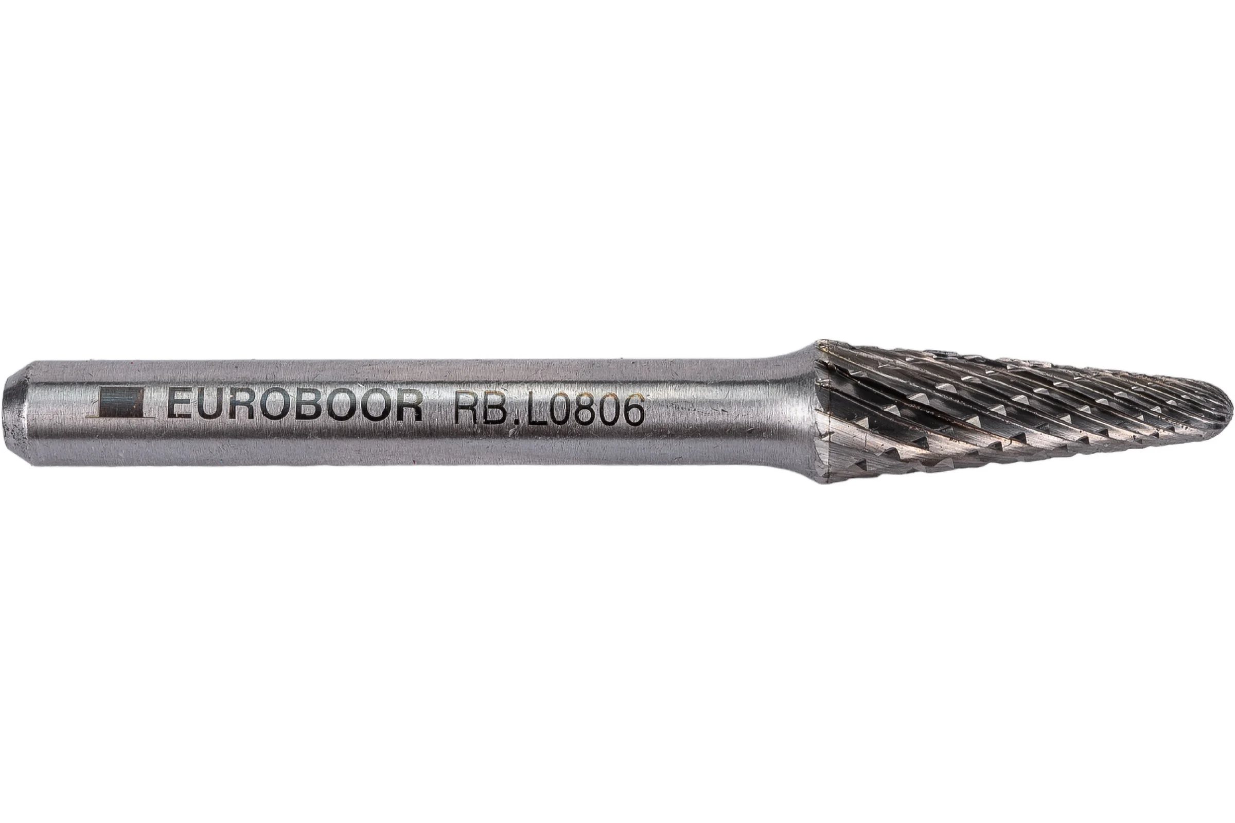 Борфреза твердосплавная тип L (8х22 мм; хв-к 6 мм) Euroboor RB.L0806