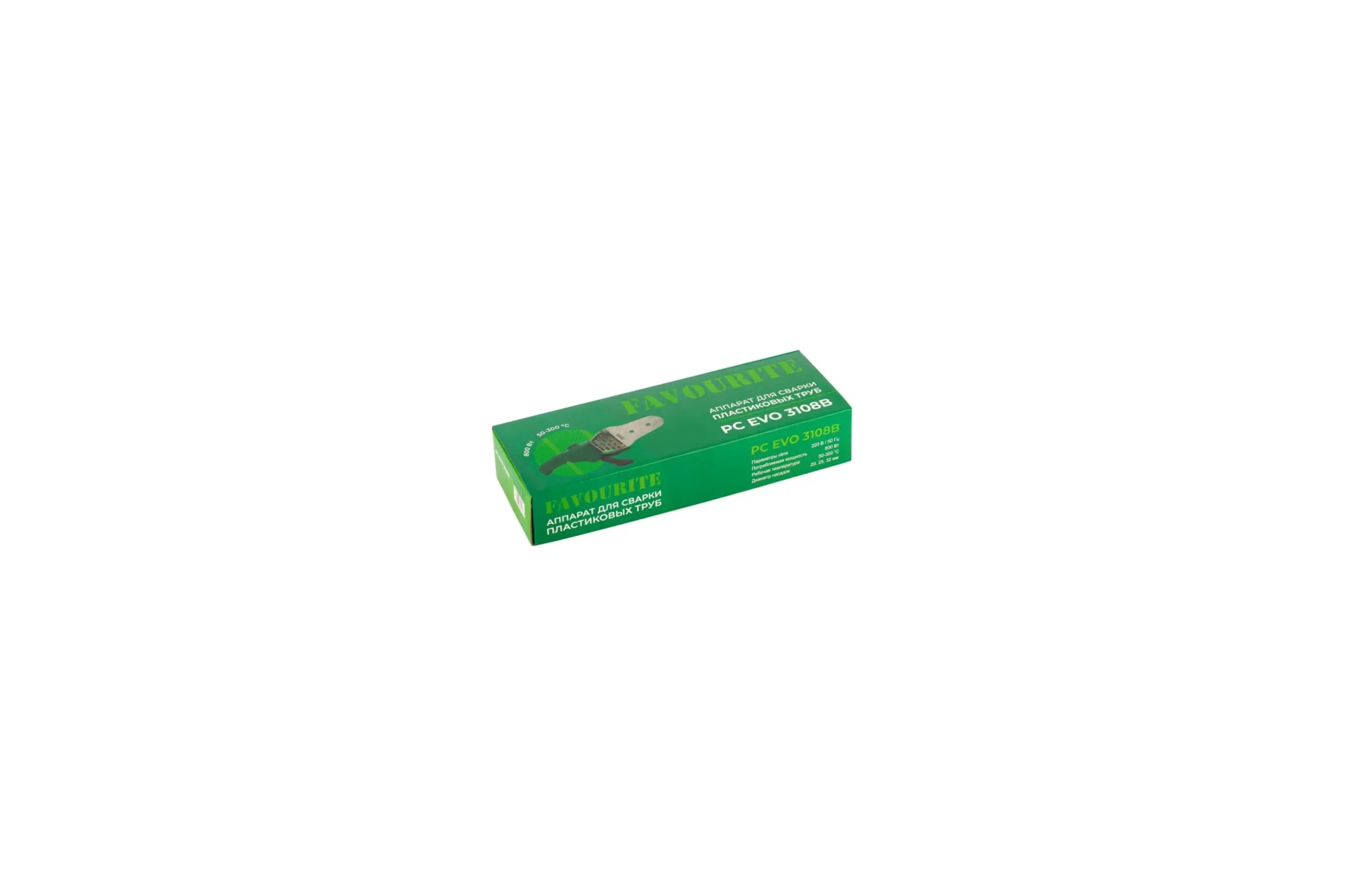 Аппарат для сварки пластиковых труб FAVOURITE 800Вт PC EVO 3108B 127103108
