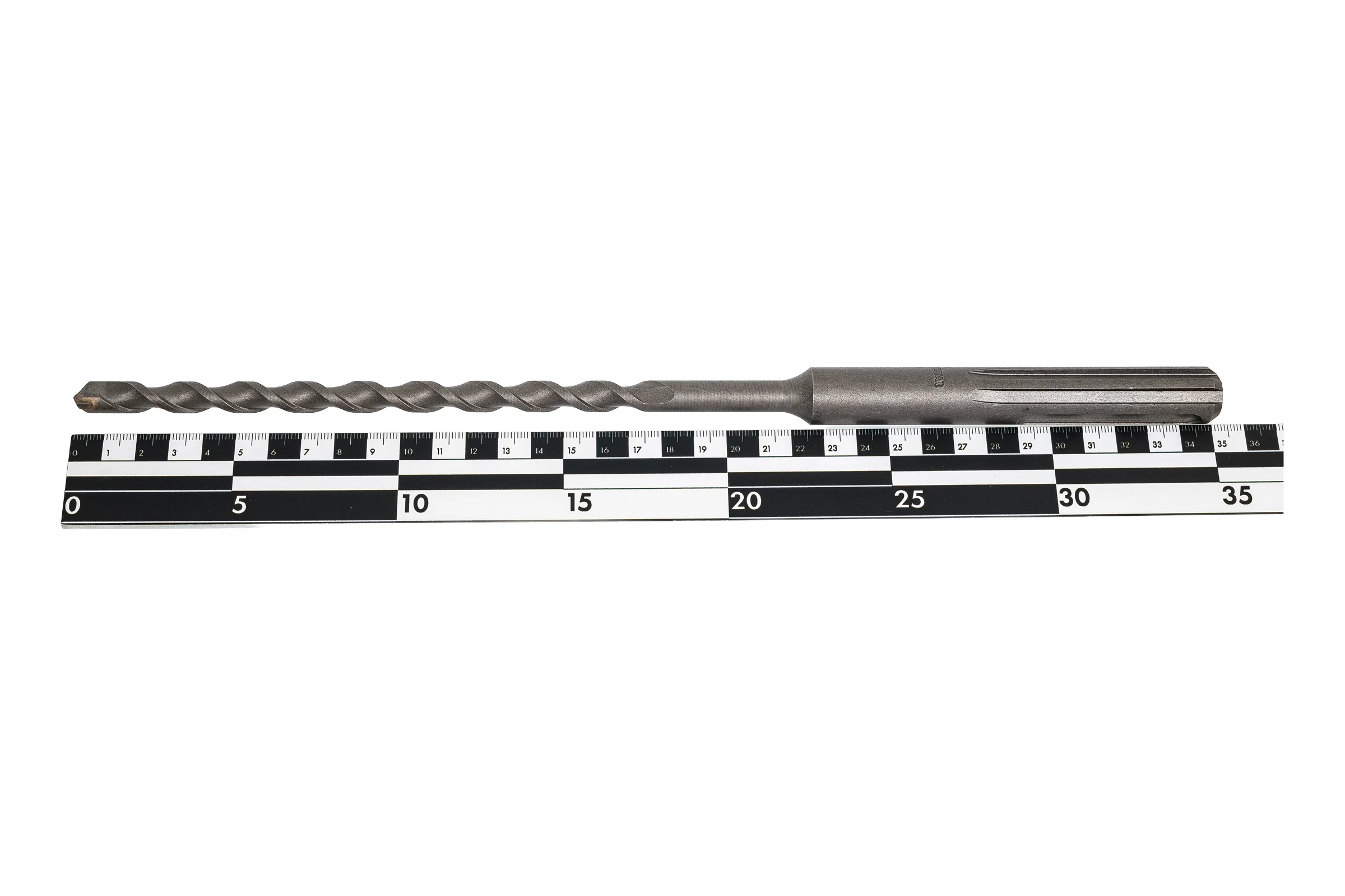 Бур по бетону и кирпичу 2 кромки, 12x350 мм, SDS-MAX МОS-DISTAR MS-B2CM12Х350