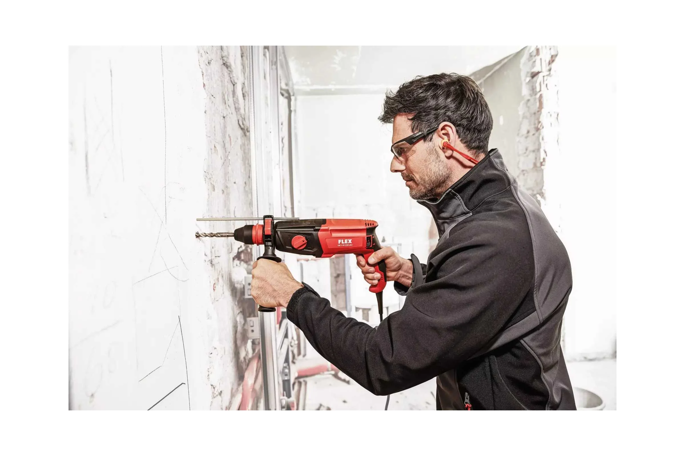 Универсальный перфоратор FLEX CHE 2-28 R SDS-plus 230/CEE 461490