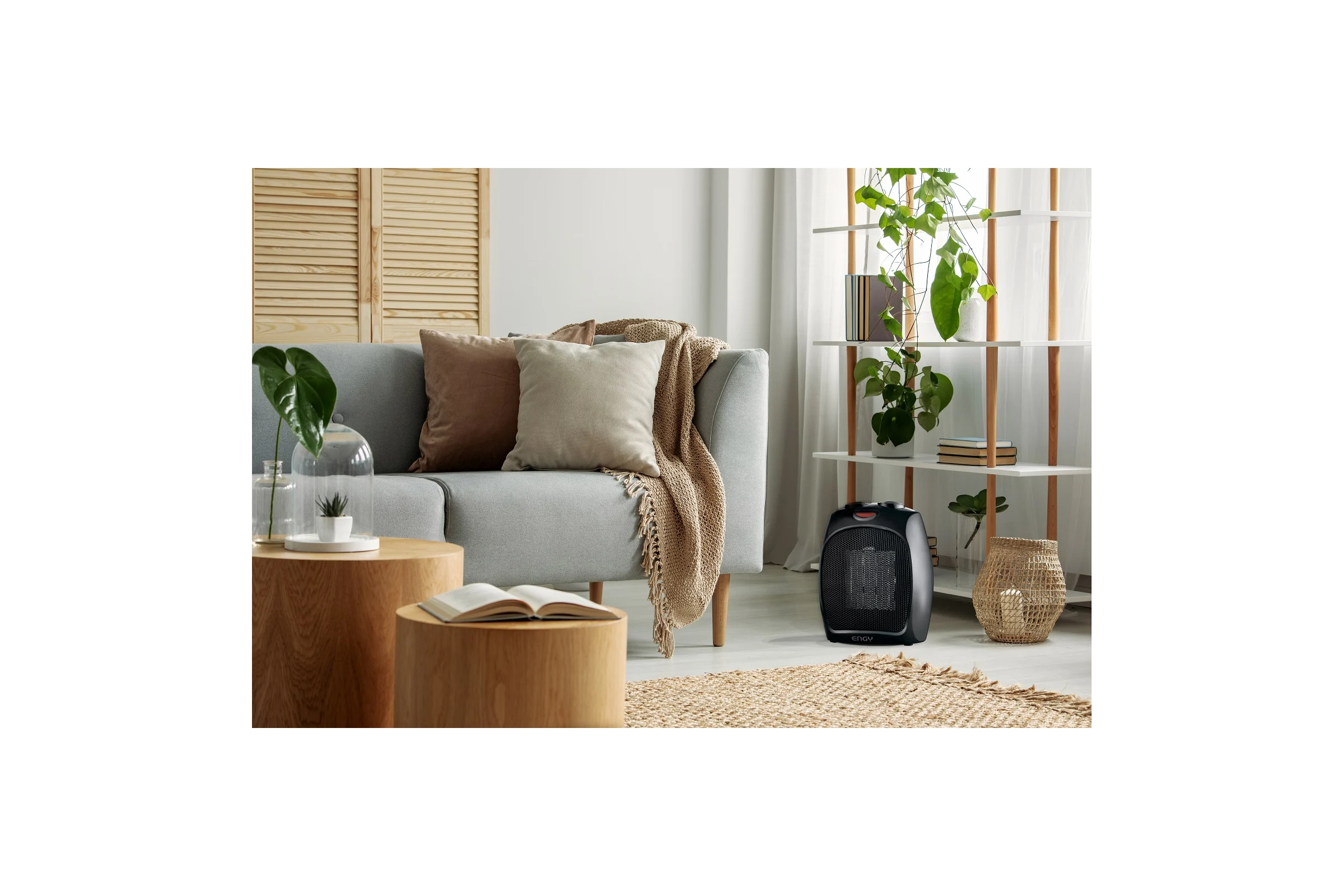Тепловентилятор Engy KRP-3 Black 00 4399