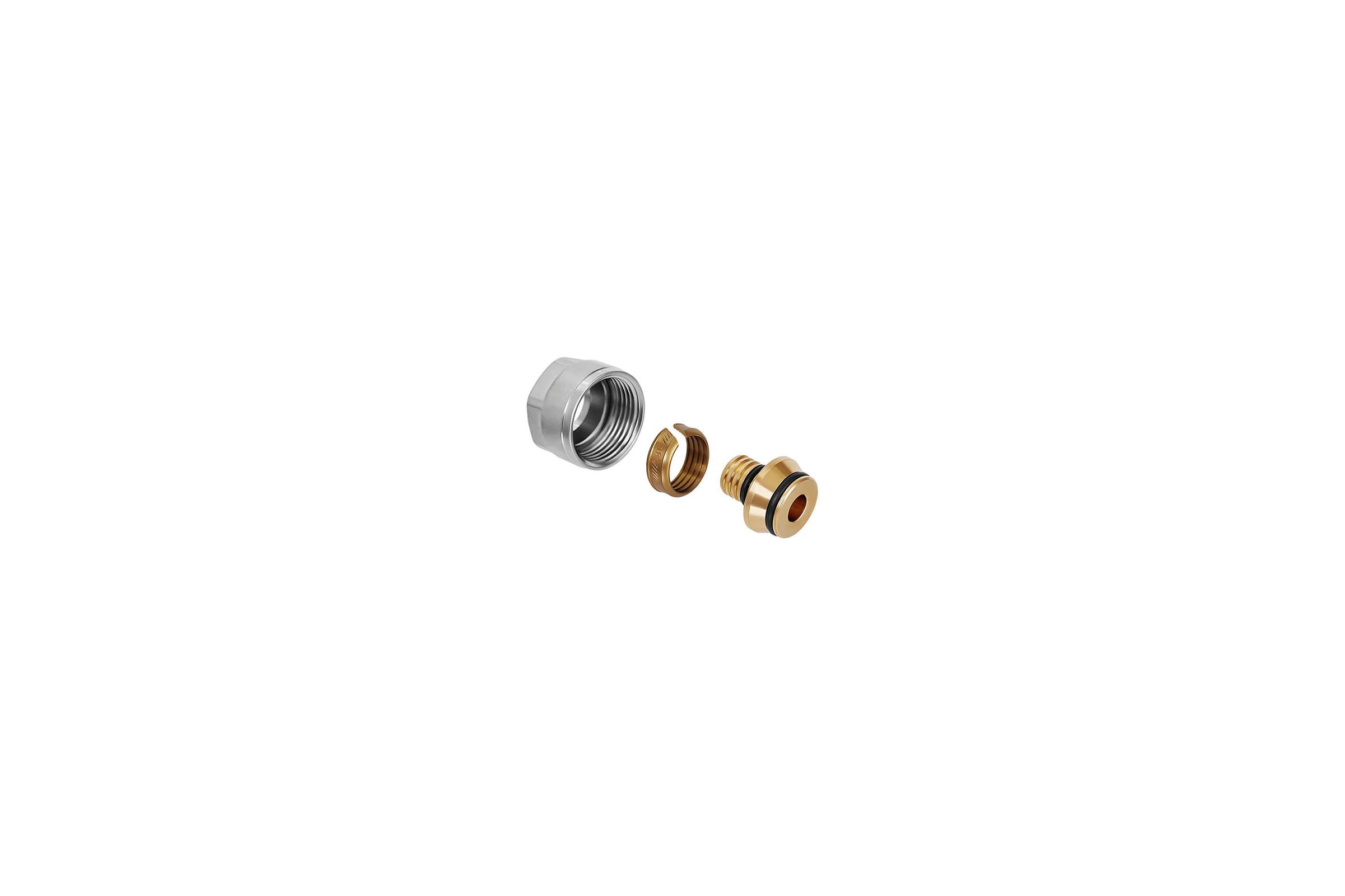 Евроконус Hoobs PEX/AL/PEX (М.П.) 16x2.0 - 1/2", 10 шт/уп HB-620080N041620A