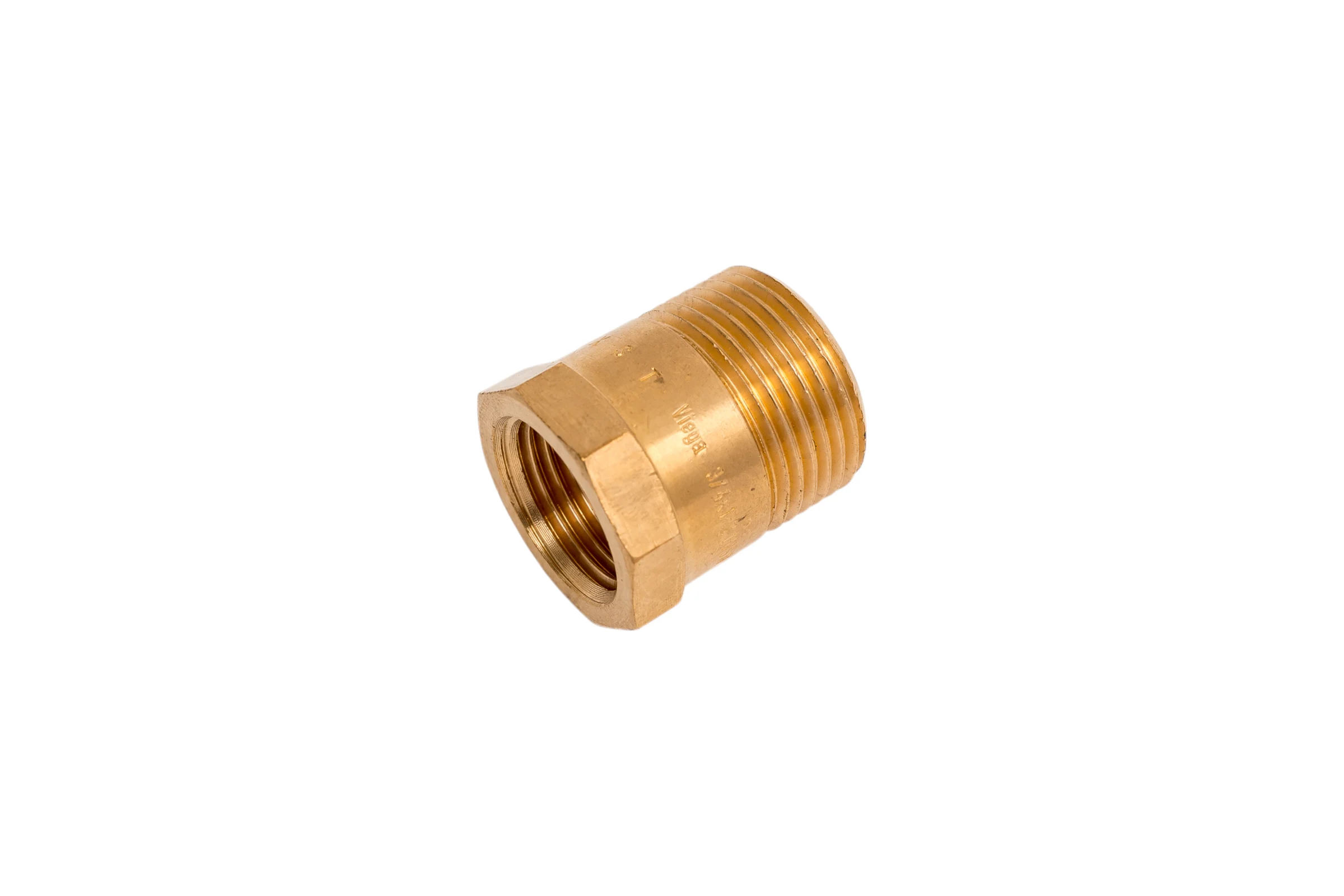 Ниппель-переход Viega НВ, 3/4", 1/2", бронза 441494