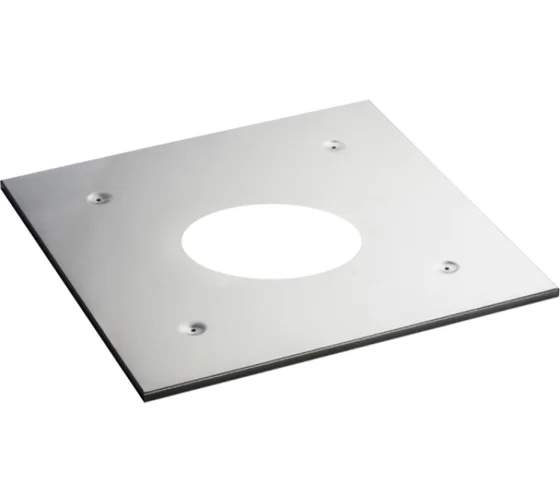 Защитный экран Ferrum 0.5 мм, 480x480 с отверстием ф80 f5325