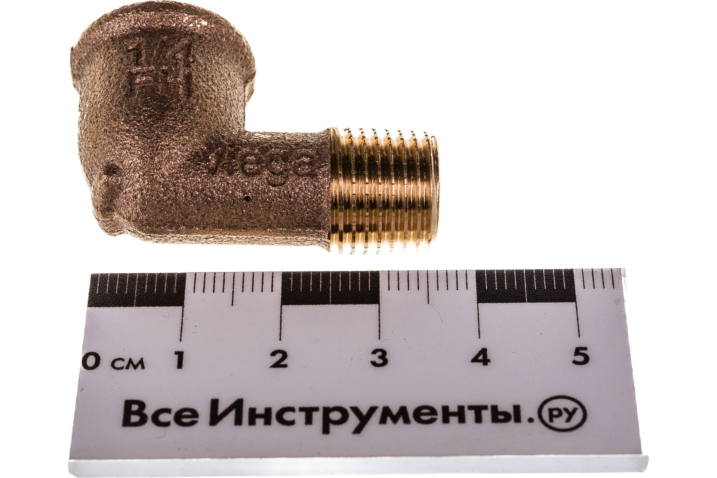 Угол Viega, 90, НВ, 1/4", 1/4", бронза RX 318000