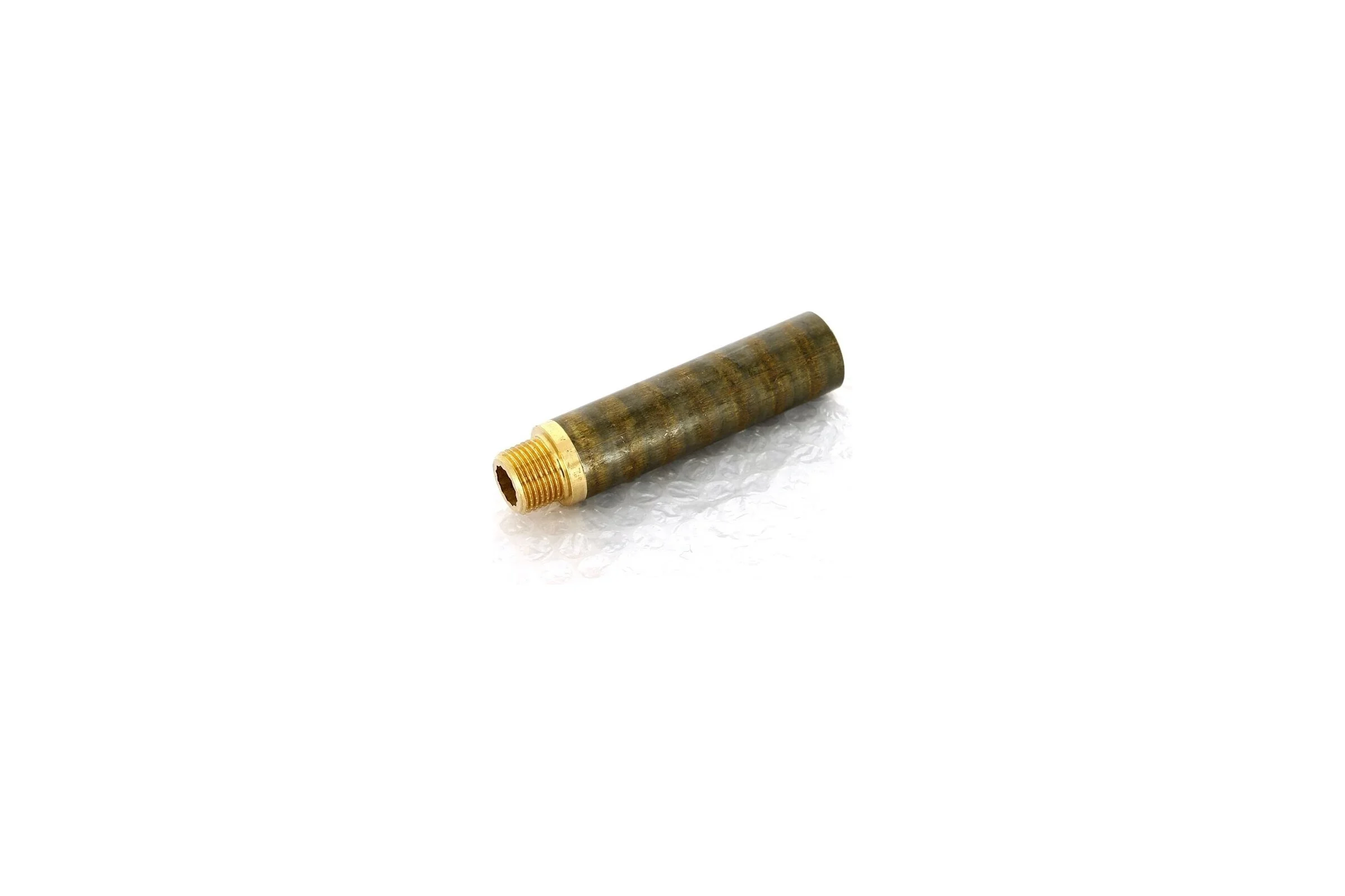 Удлинитель Viega, НВ, 1/2"х100 мм бронза 357245