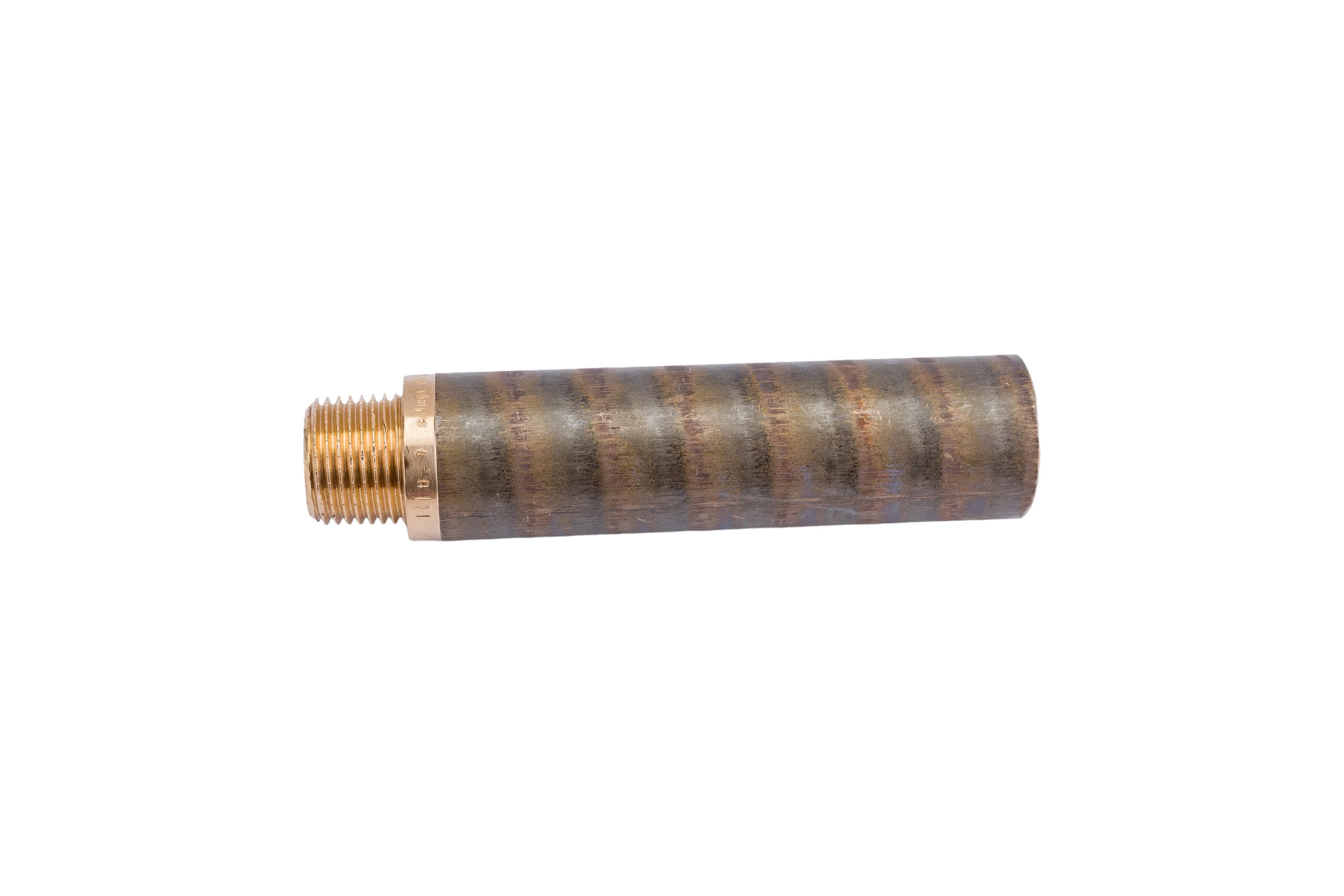 Удлинитель Viega, НВ, 1/2"х100 мм бронза 357245