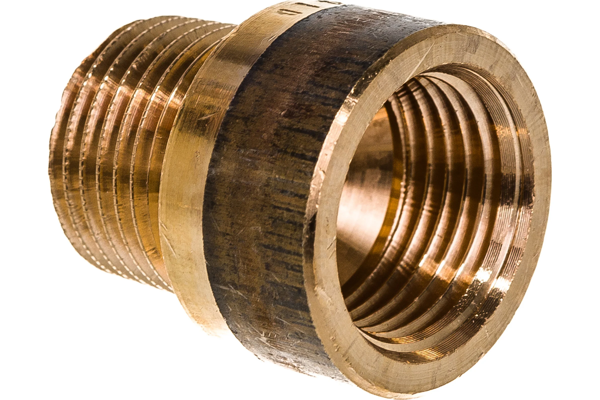 Удлинитель Viega, НВ, 1/2"х15 мм бронза 651121