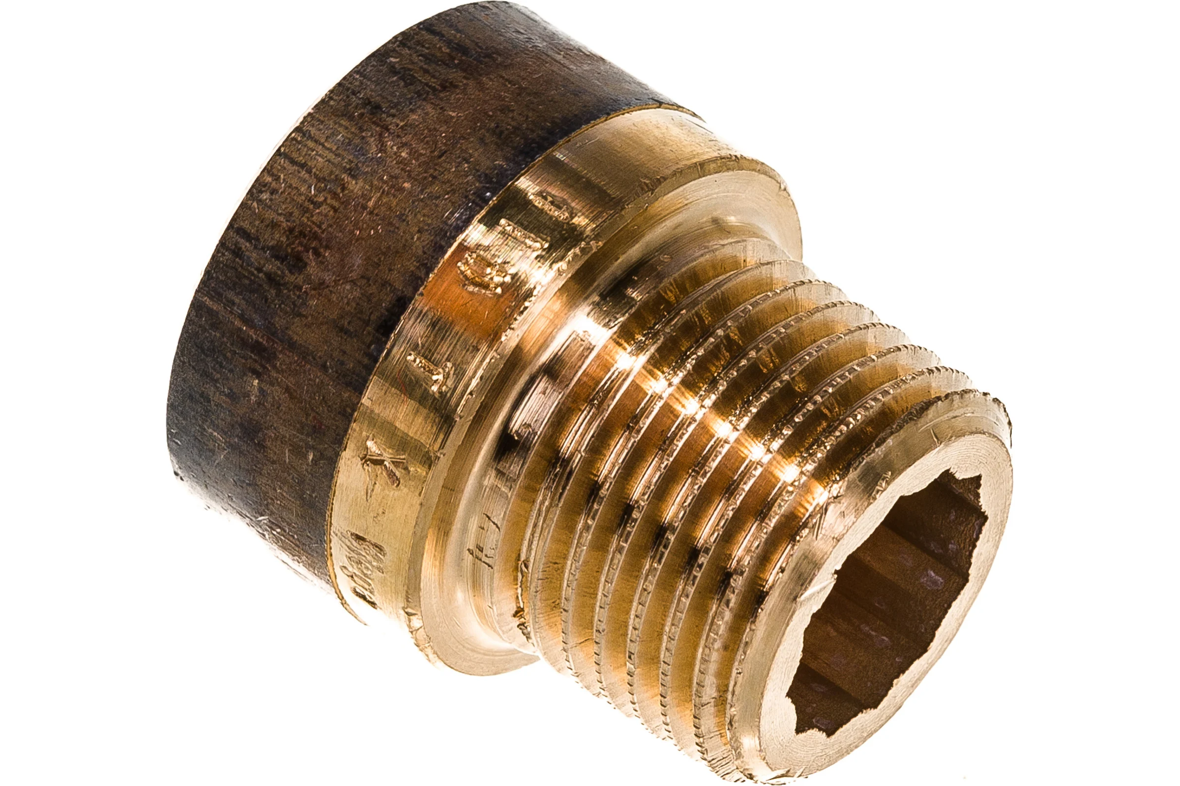 Удлинитель Viega, НВ, 1/2"х15 мм бронза 651121