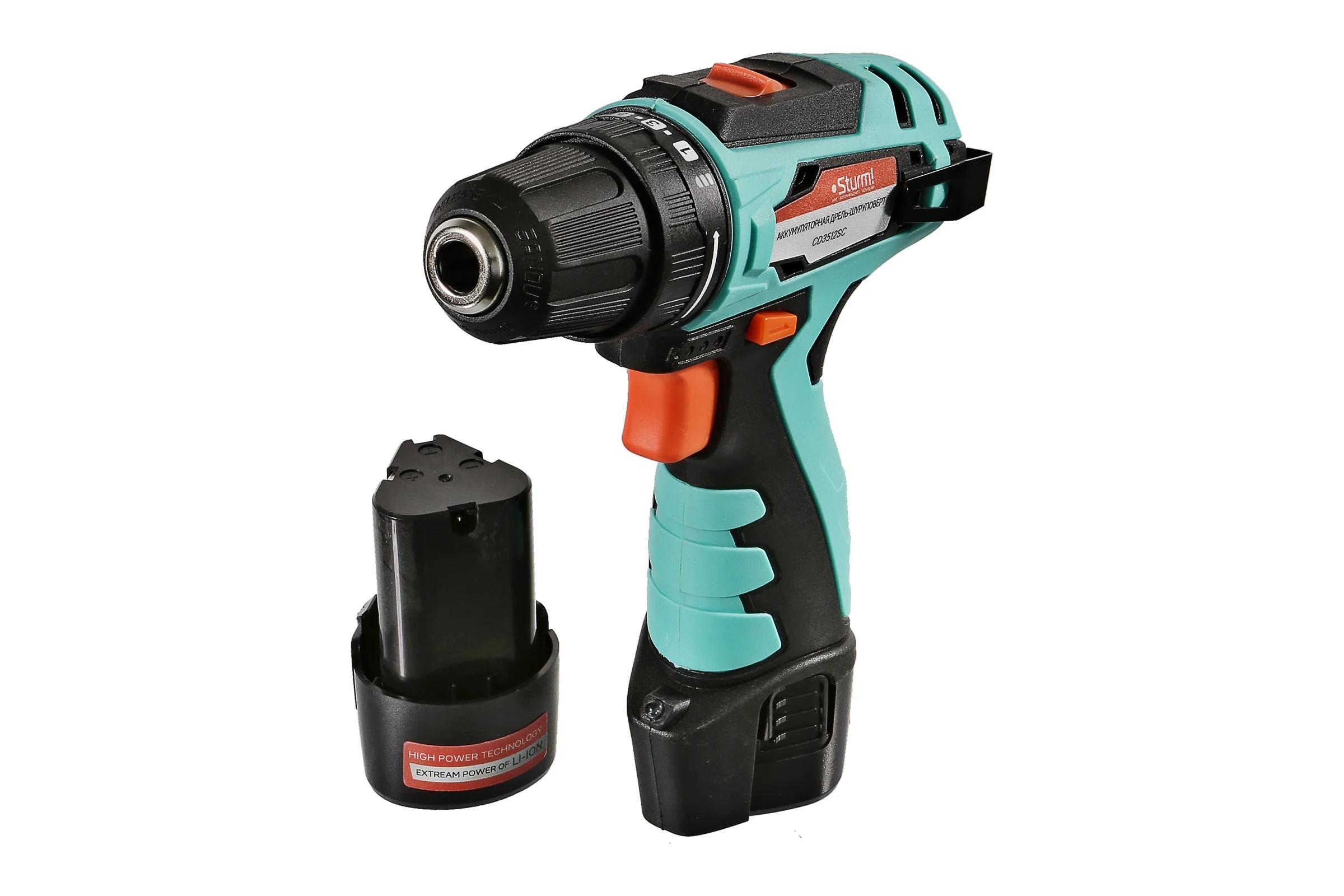 Аккумуляторный шуруповерт Sturm CD3512SC