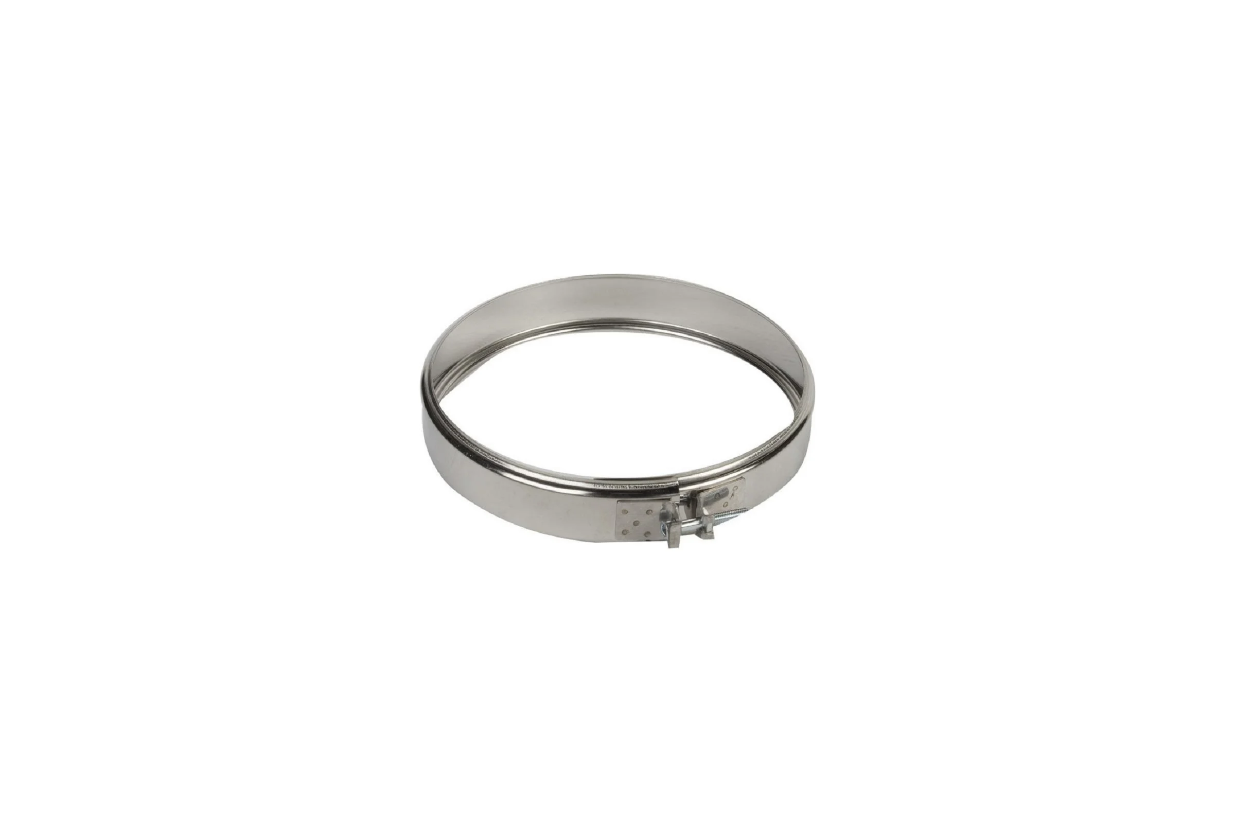 Хомут обжимной для сэндвича Ferrum 0.5 мм, ф197 f4913