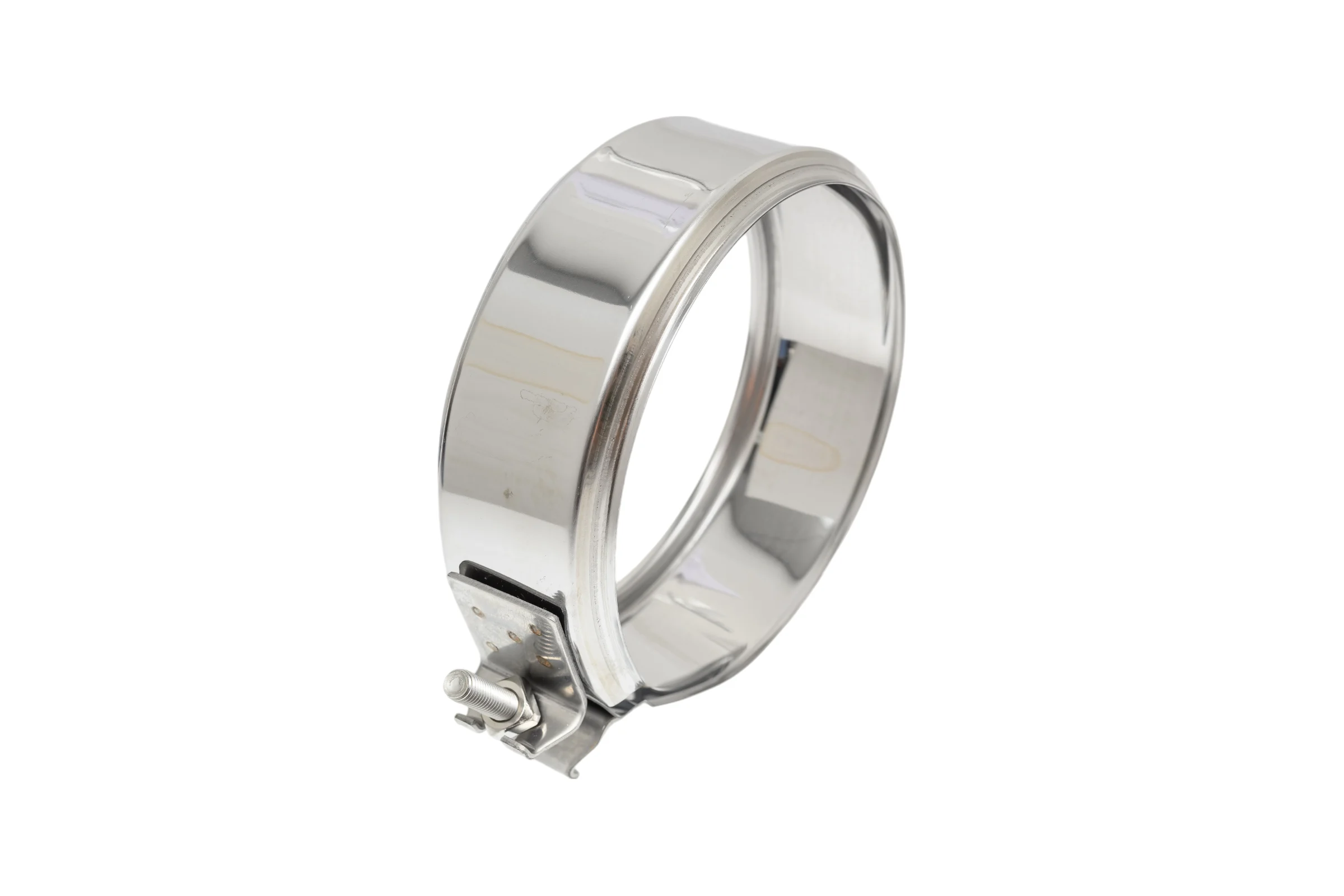 Хомут обжимной Ferrum 0.5 мм, ф100 f4901