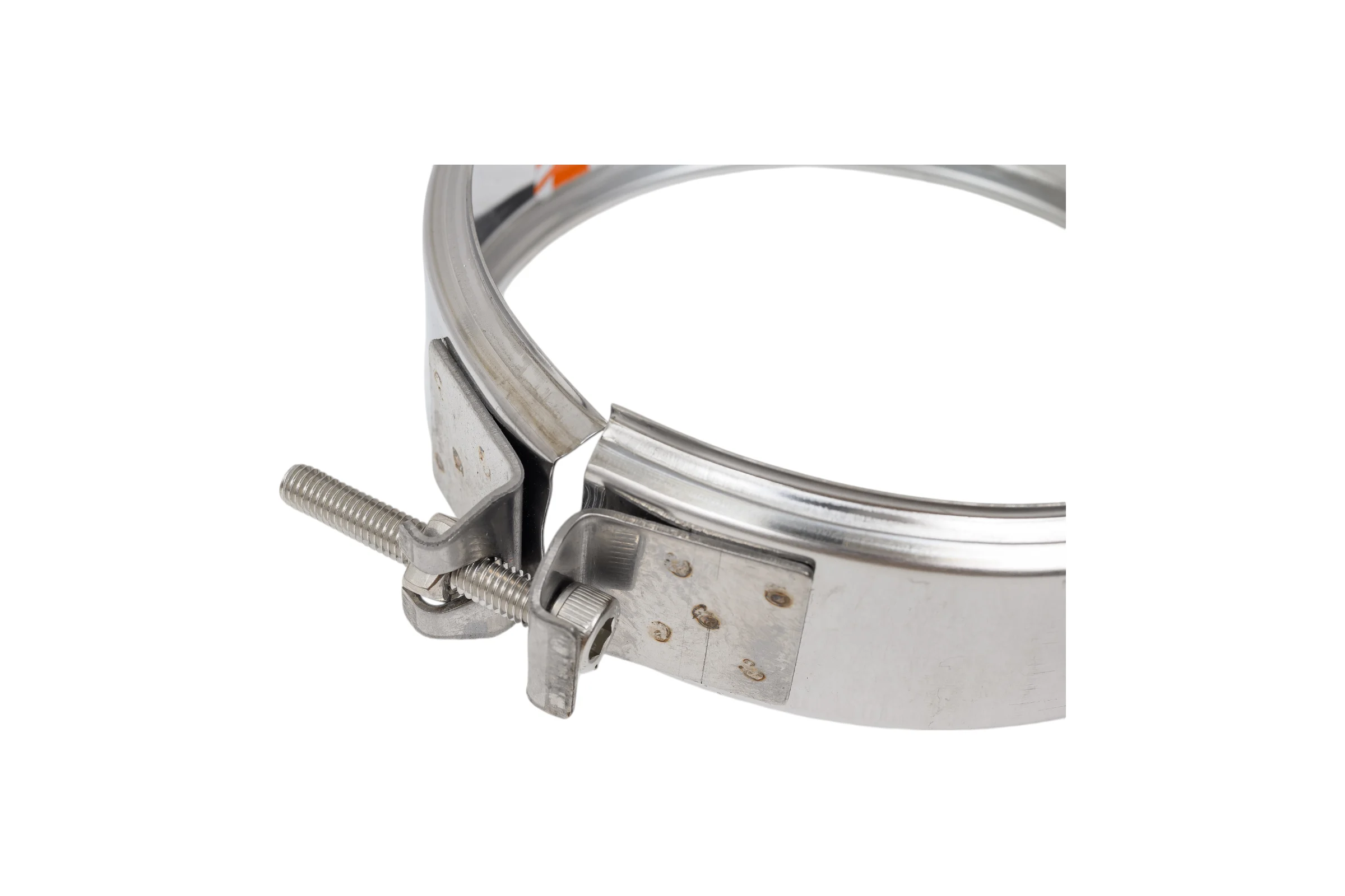 Хомут обжимной Ferrum 0.5 мм, ф115 f4903