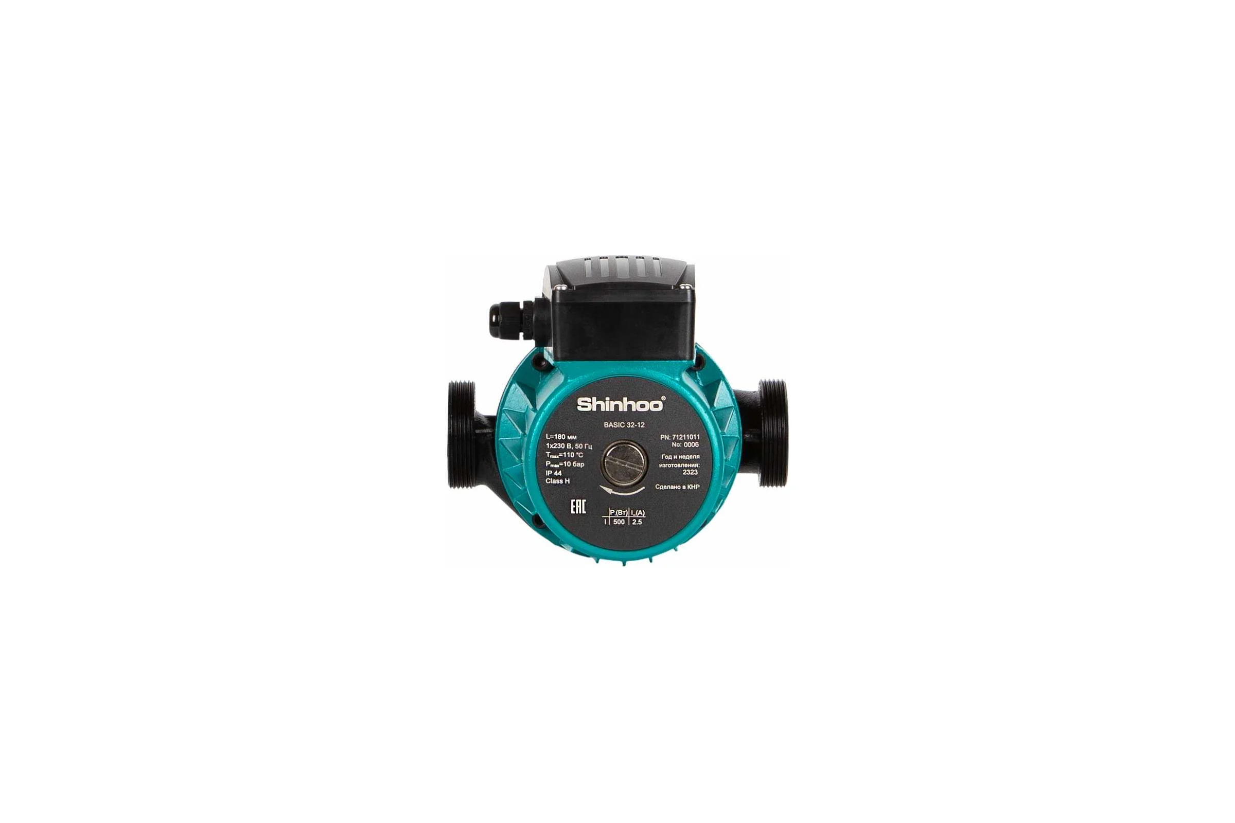 Насос циркуляционный Shinhoo BASIC 25-16 230V /36/ 71211008