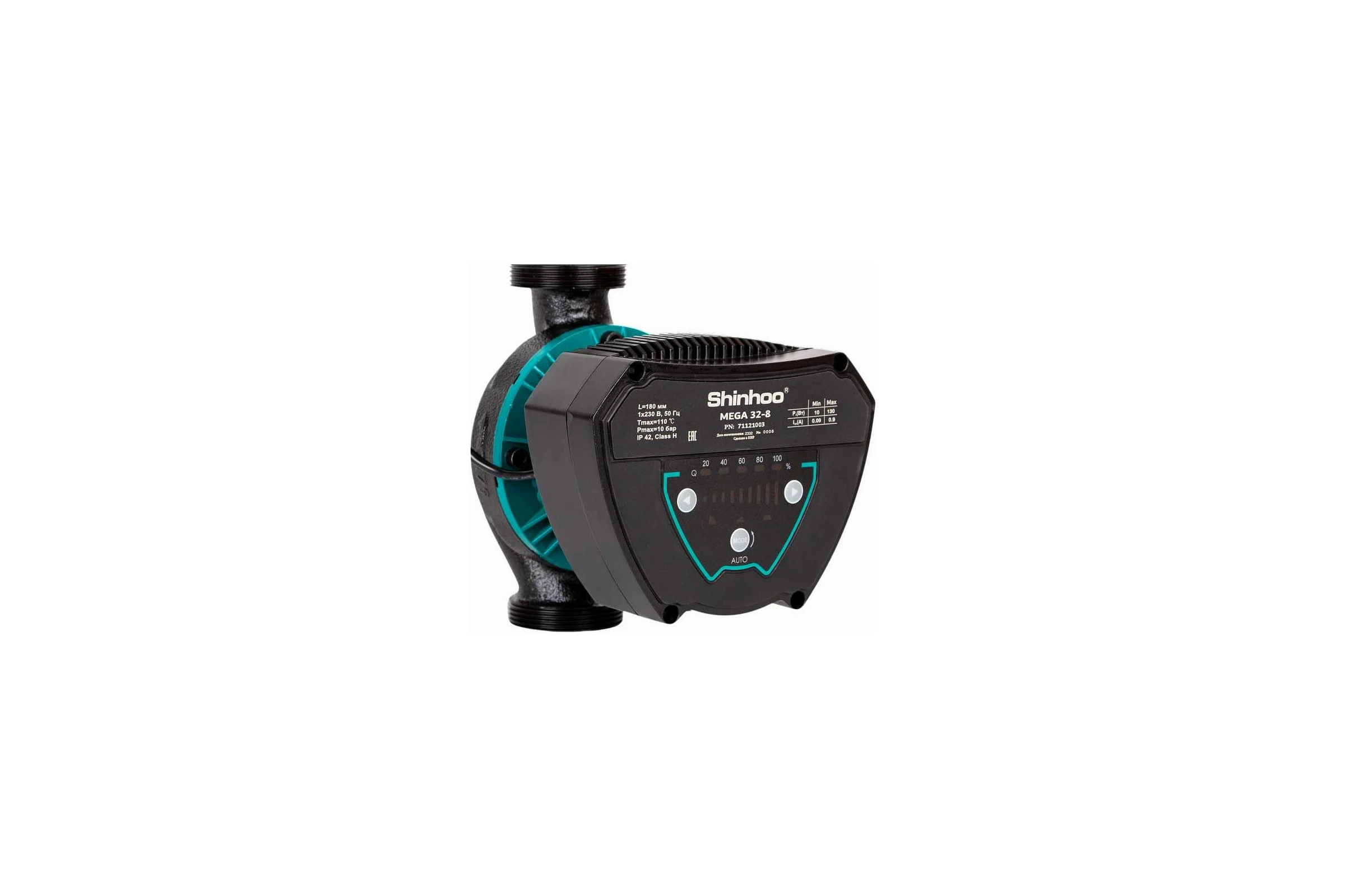Насос циркуляционный Shinhoo MEGA 25-8 230V /96/ 71121001
