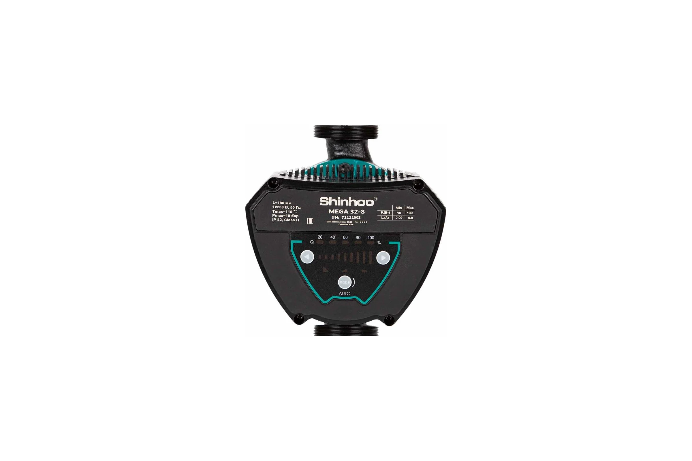 Насос циркуляционный Shinhoo MEGA 25-8 230V /96/ 71121001