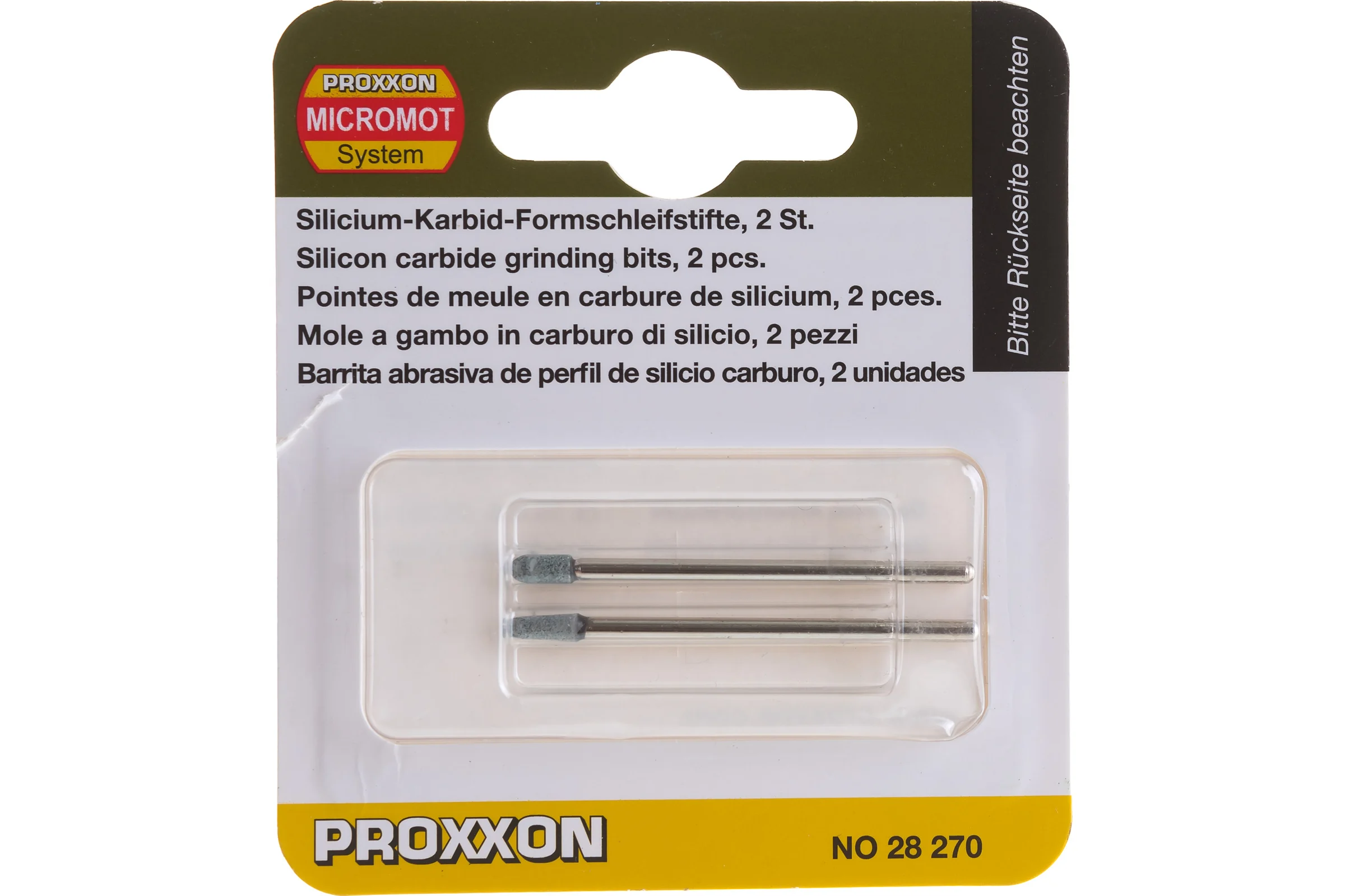 Бор (2 шт; 2.5 мм; кремний-карбид) Proxxon PR- 28270