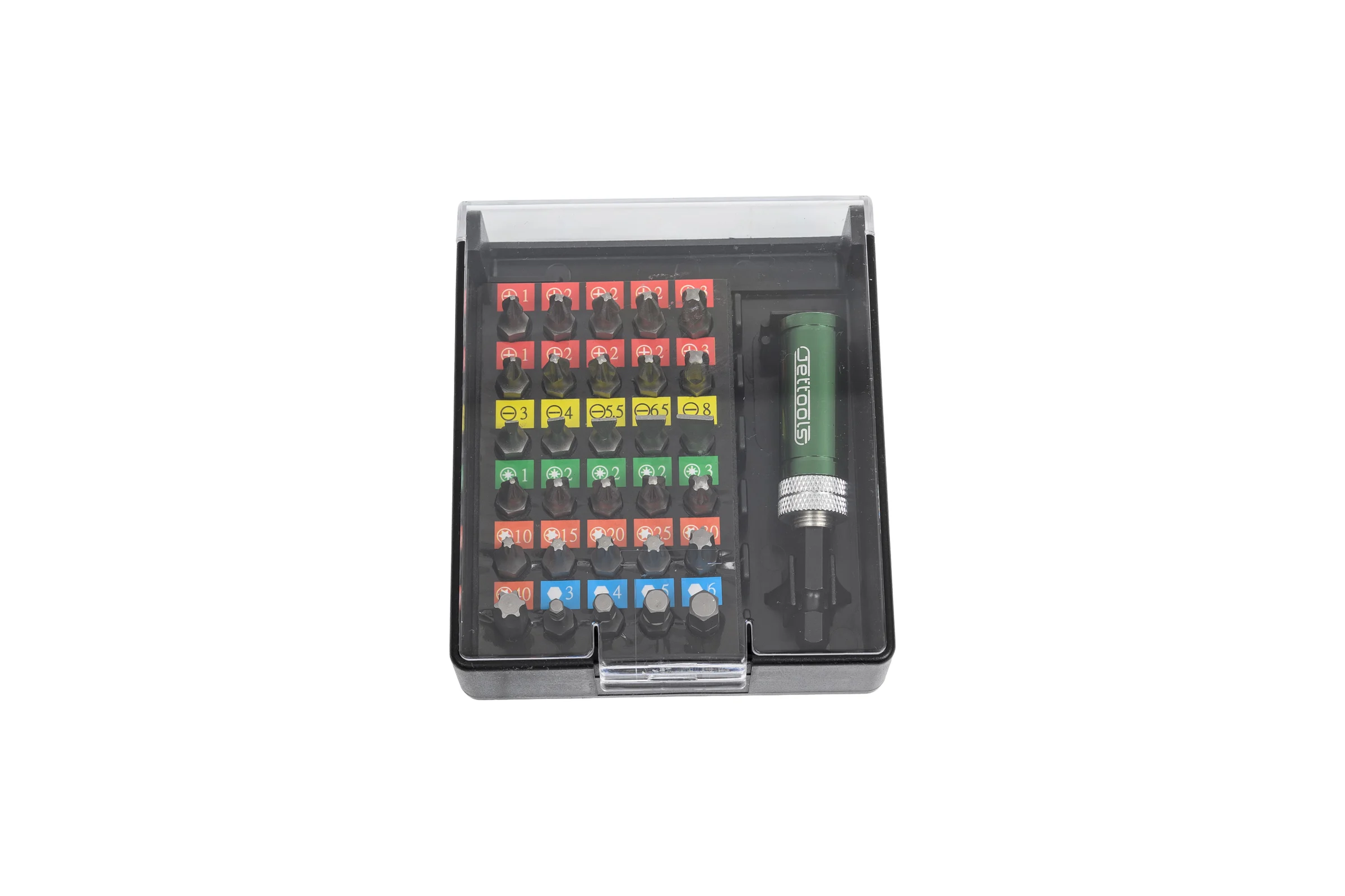 Биты в наборе с адаптером 30 шт Jettools W-4731