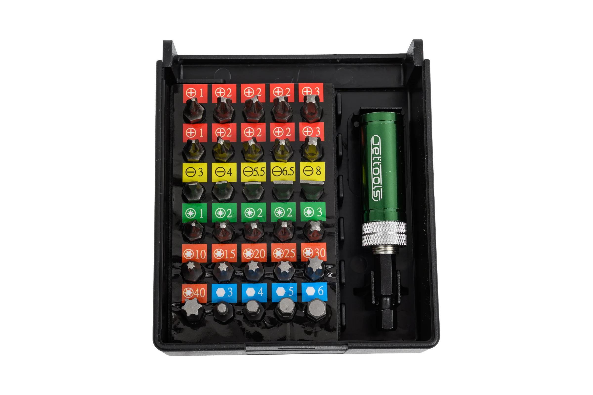 Биты в наборе с адаптером 30 шт Jettools W-4731